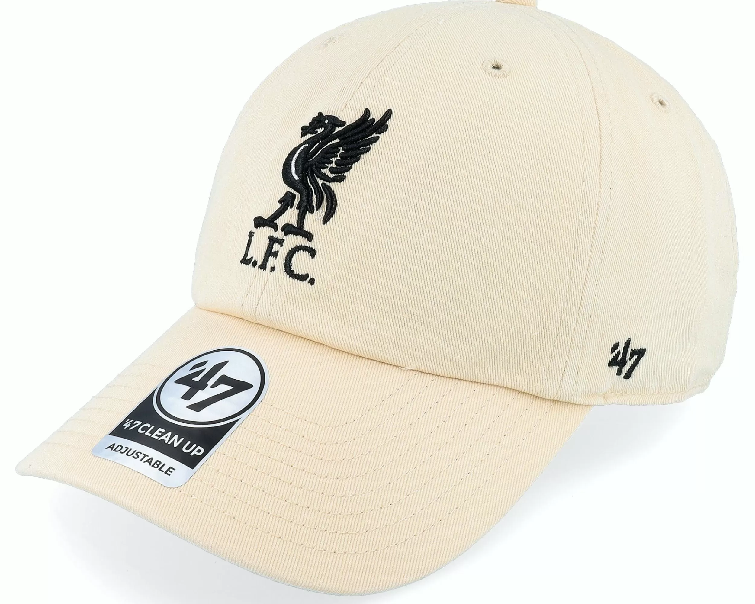 47 Brand Liverpool 47 Clean Up Natural Dad Cap - -Unisex Dad Cap