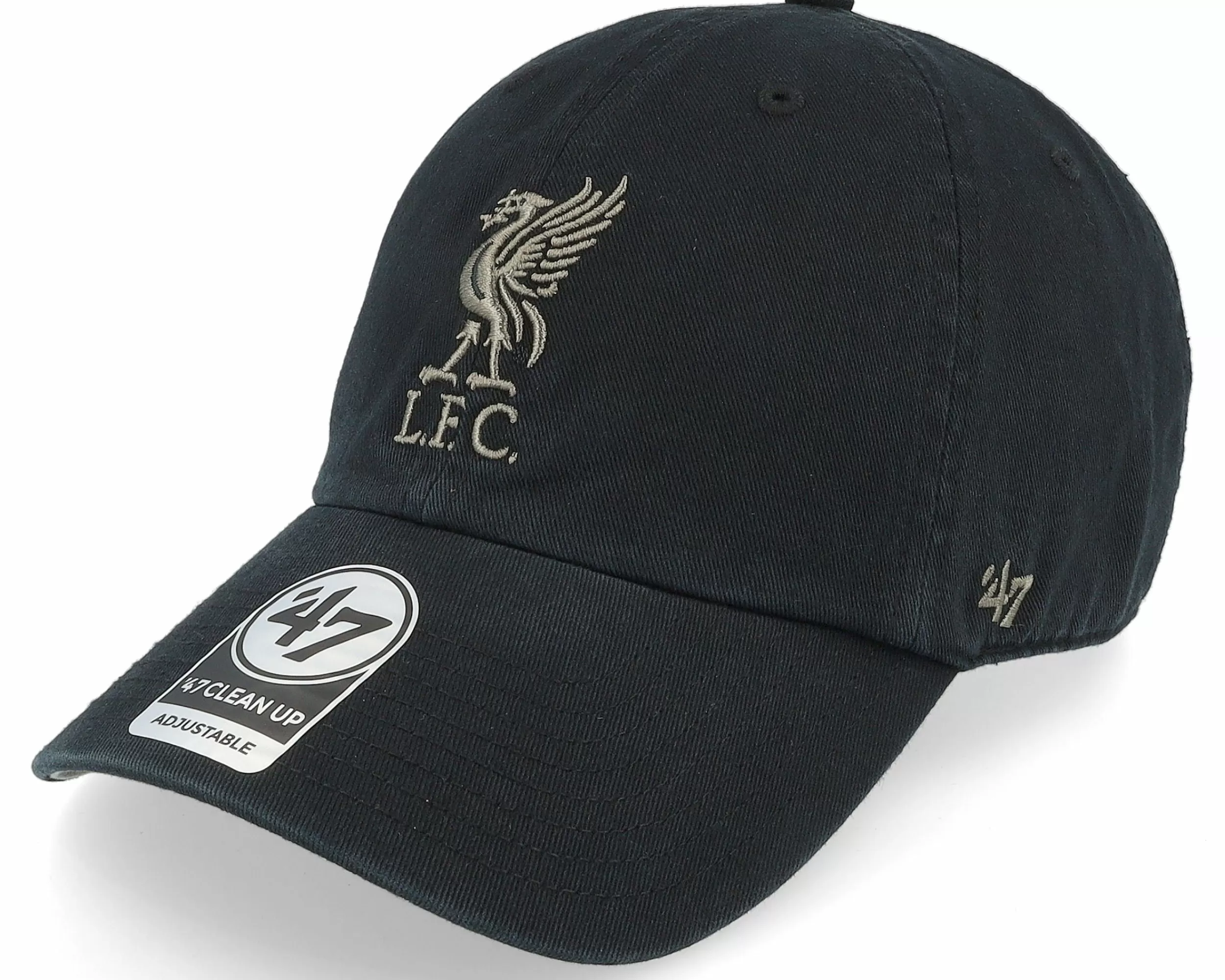 47 Brand Liverpool Ballpark Camo 47 Clean Up Black Dad Cap - -Unisex Dad Cap