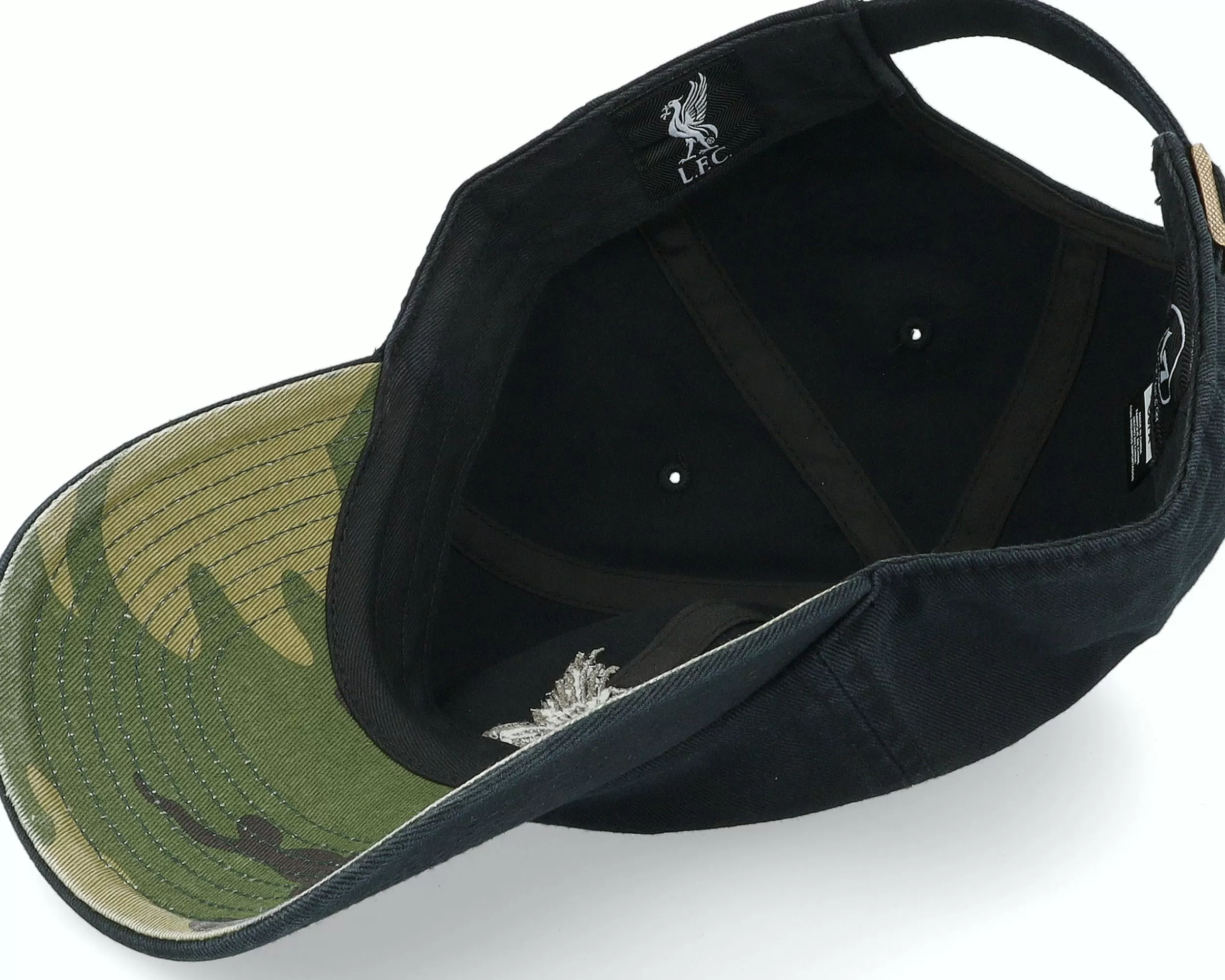 47 Brand Liverpool Ballpark Camo 47 Clean Up Black Dad Cap - -Unisex Dad Cap