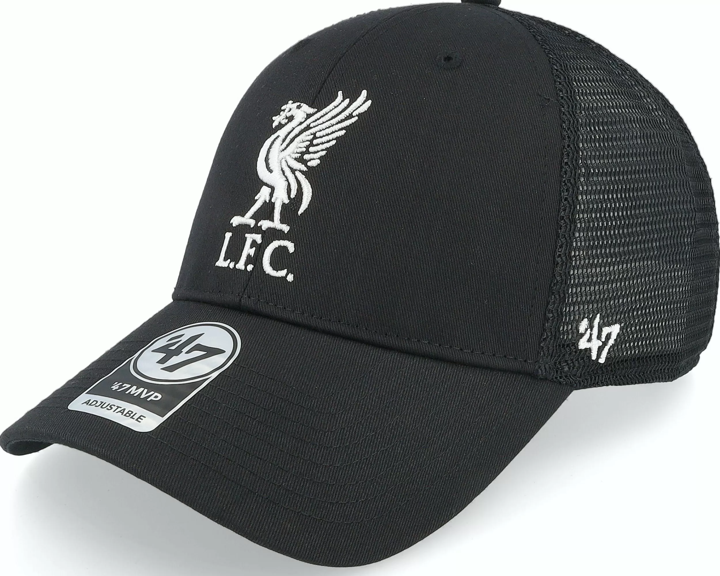 47 Brand Liverpool Branson '47 Mvp Black Trucker - -Unisex Trucker