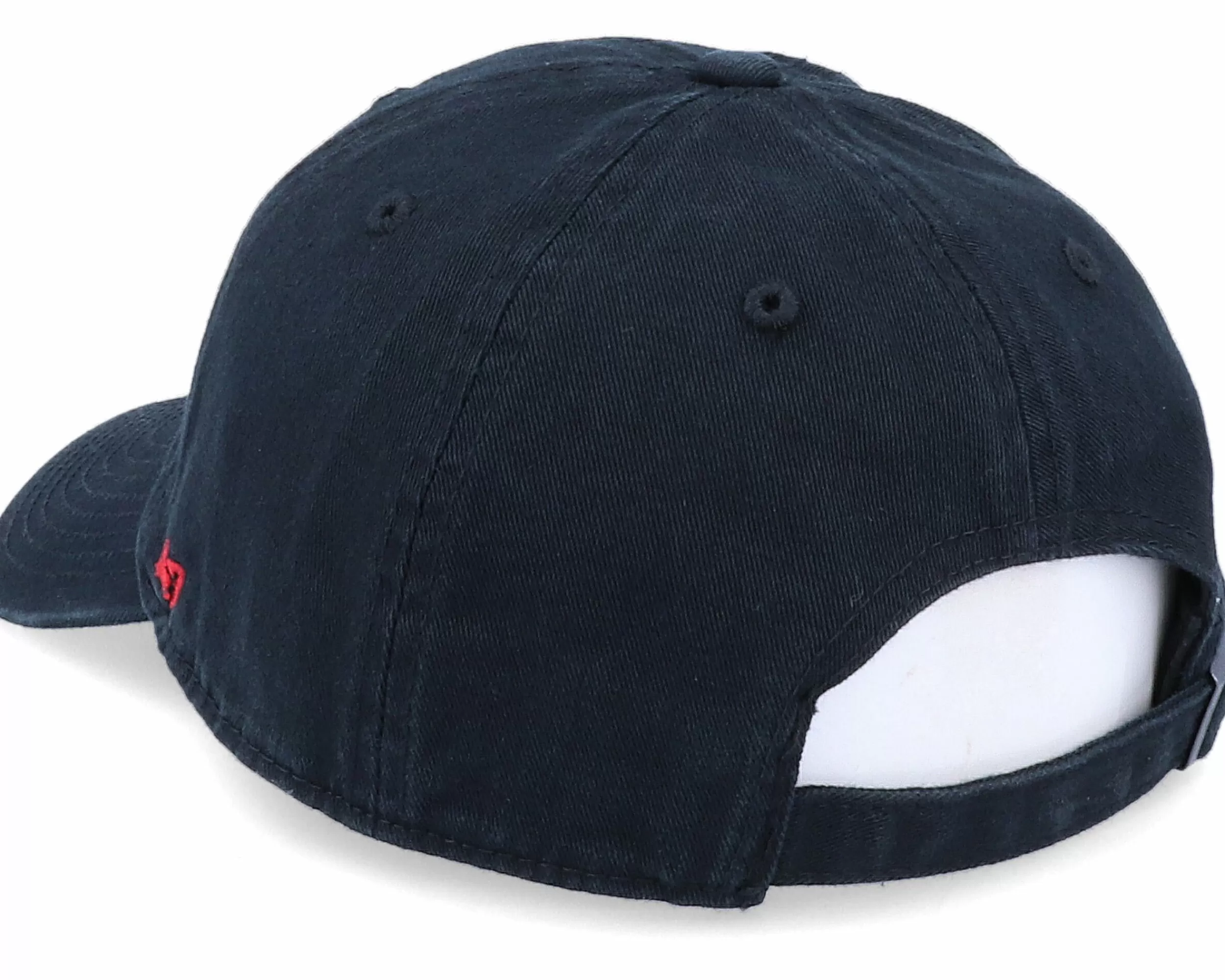 47 Brand Liverpool Clean Up Base Runner Black/Red Adjustable - -Unisex Dad Cap
