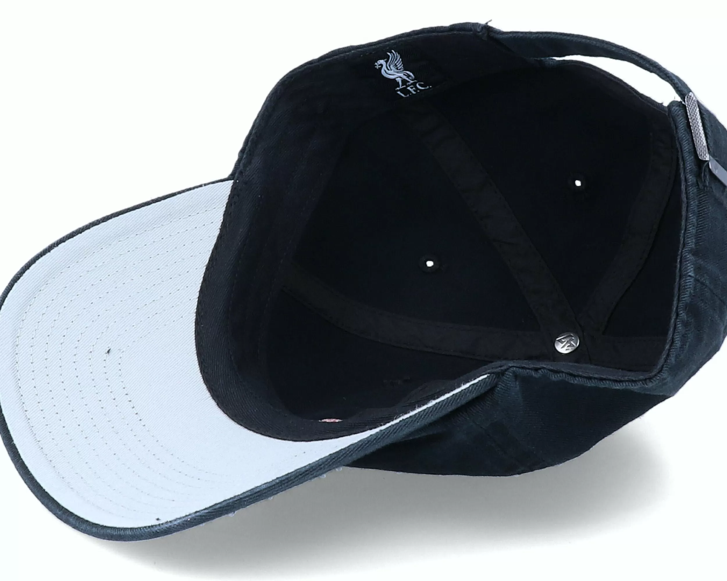 47 Brand Liverpool Clean Up Base Runner Black/Red Adjustable - -Unisex Dad Cap