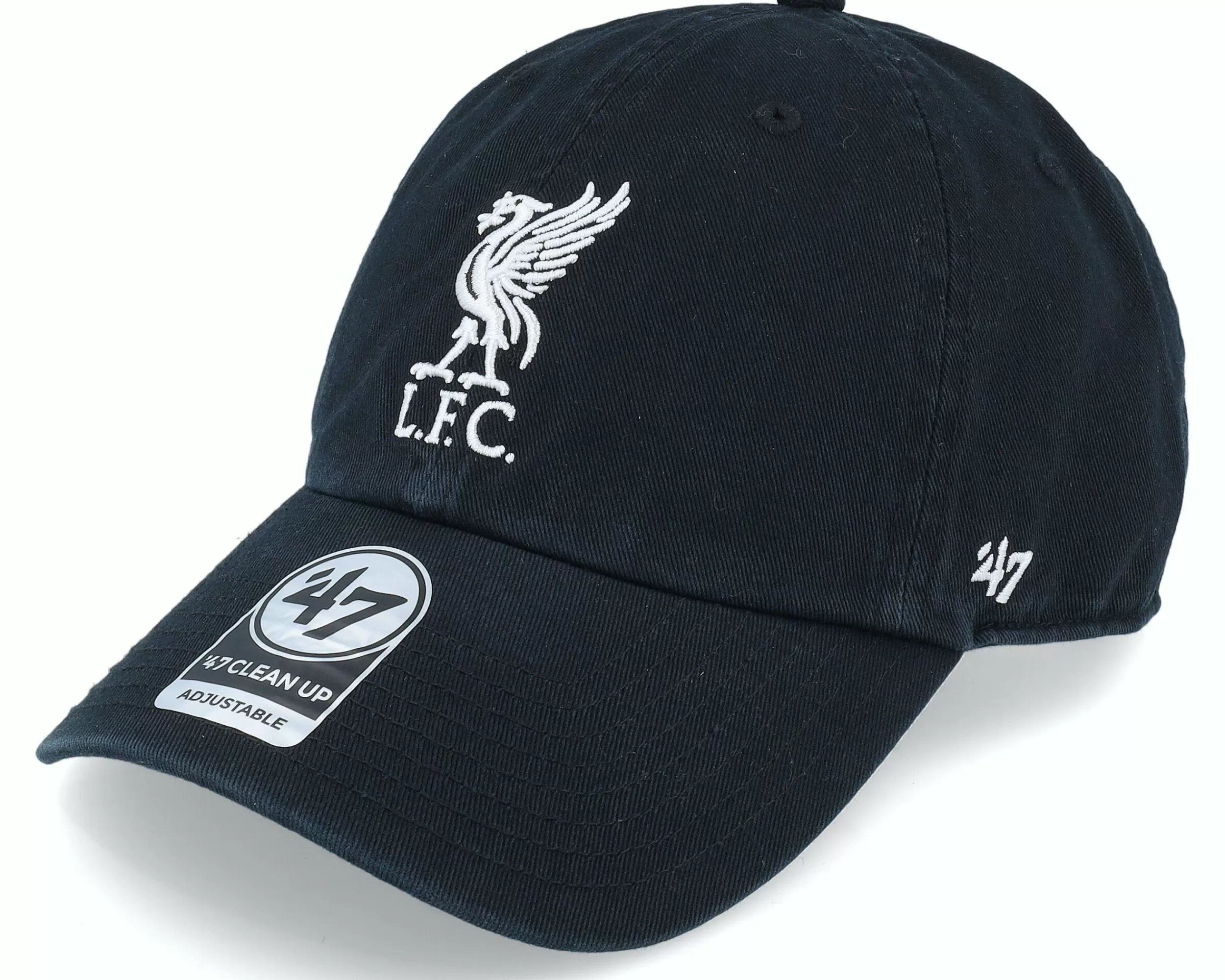 47 Brand Liverpool Clean Up Black Dad Cap - -Unisex Dad Cap