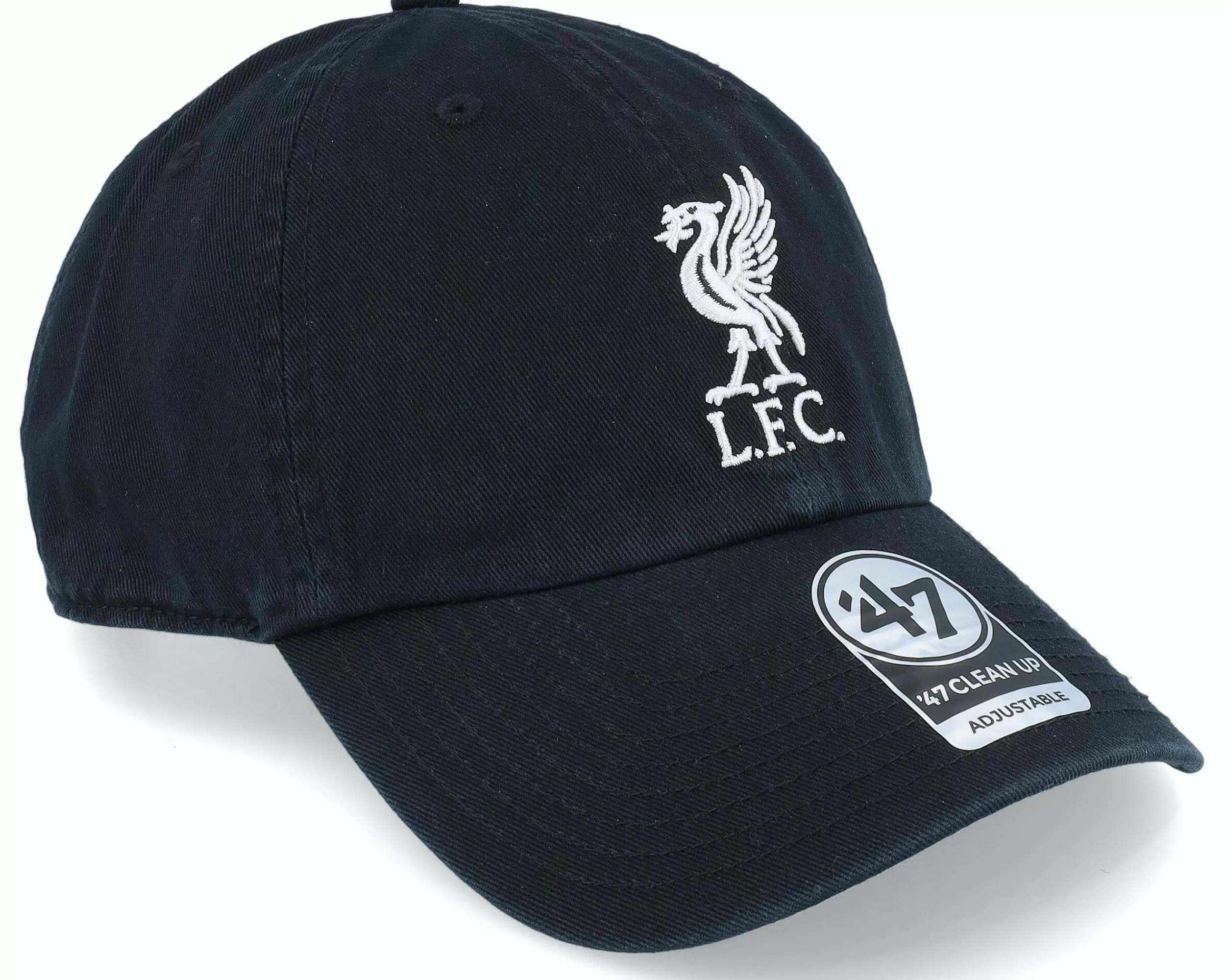 47 Brand Liverpool Clean Up Black Dad Cap - -Unisex Dad Cap