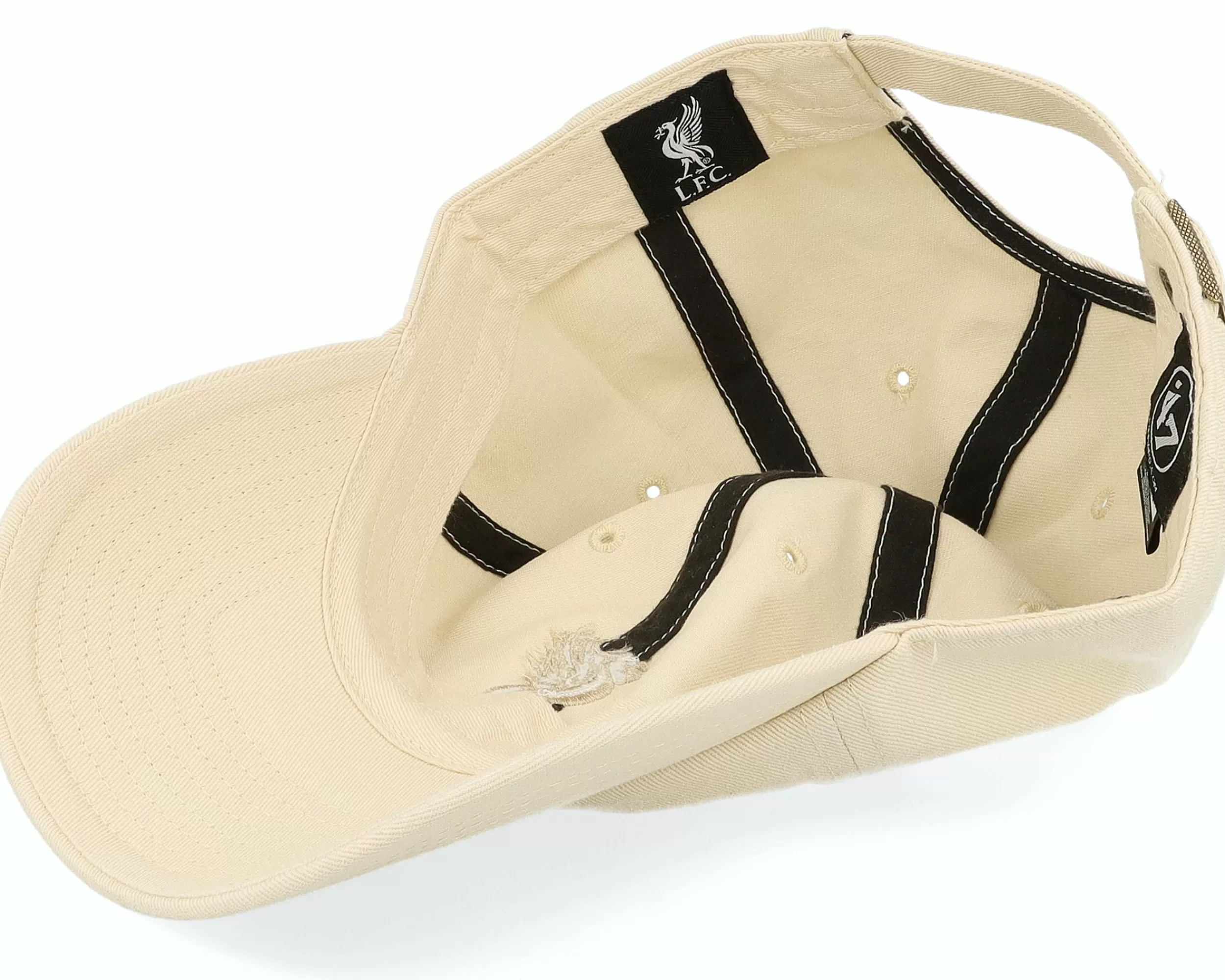 47 Brand Liverpool Epl-47 Clean Up No Loop Label Natural Dad Cap - -Unisex Dad Cap