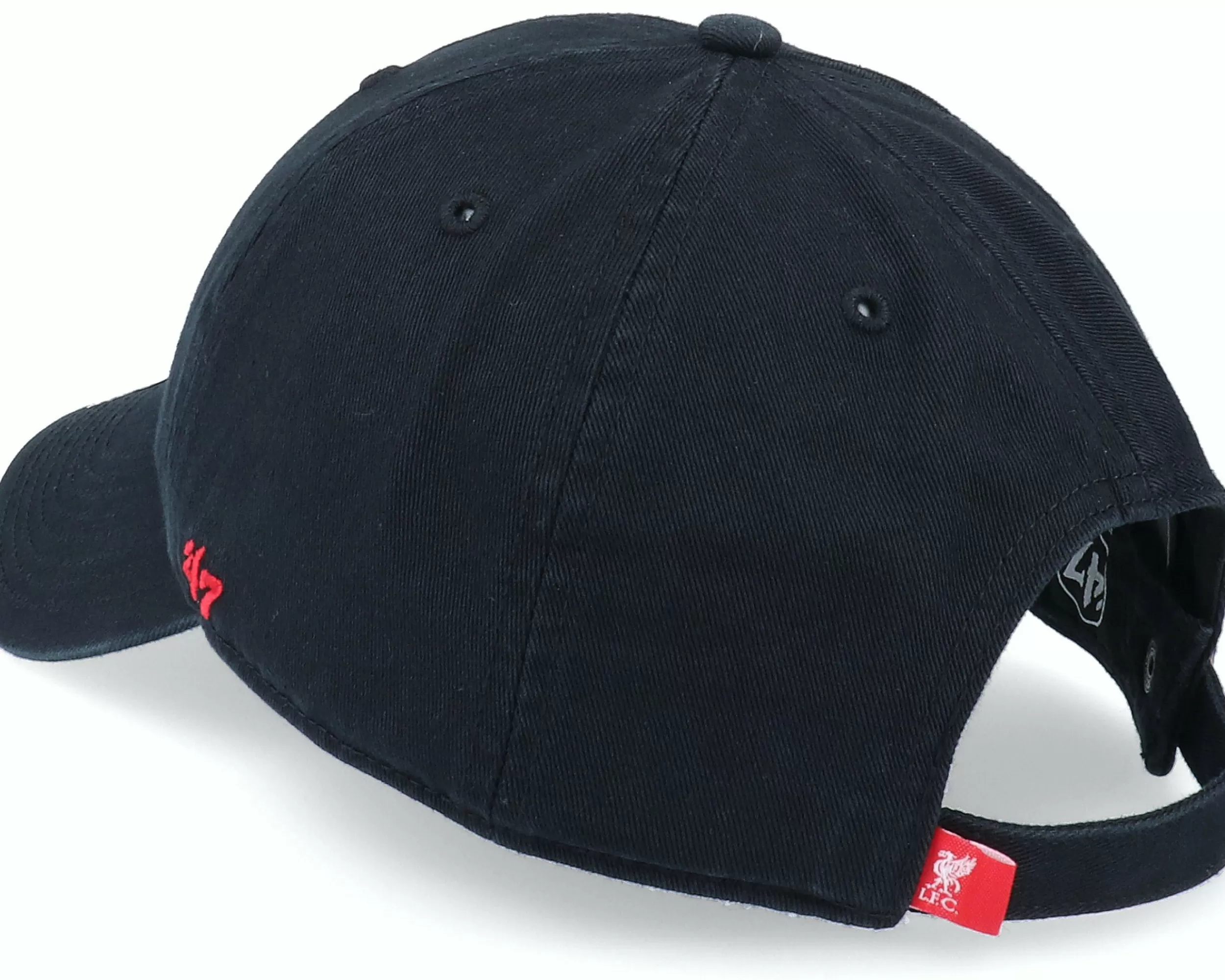 47 Brand Liverpool Fc Clean Up Black Dad Cap - -Unisex Dad Cap