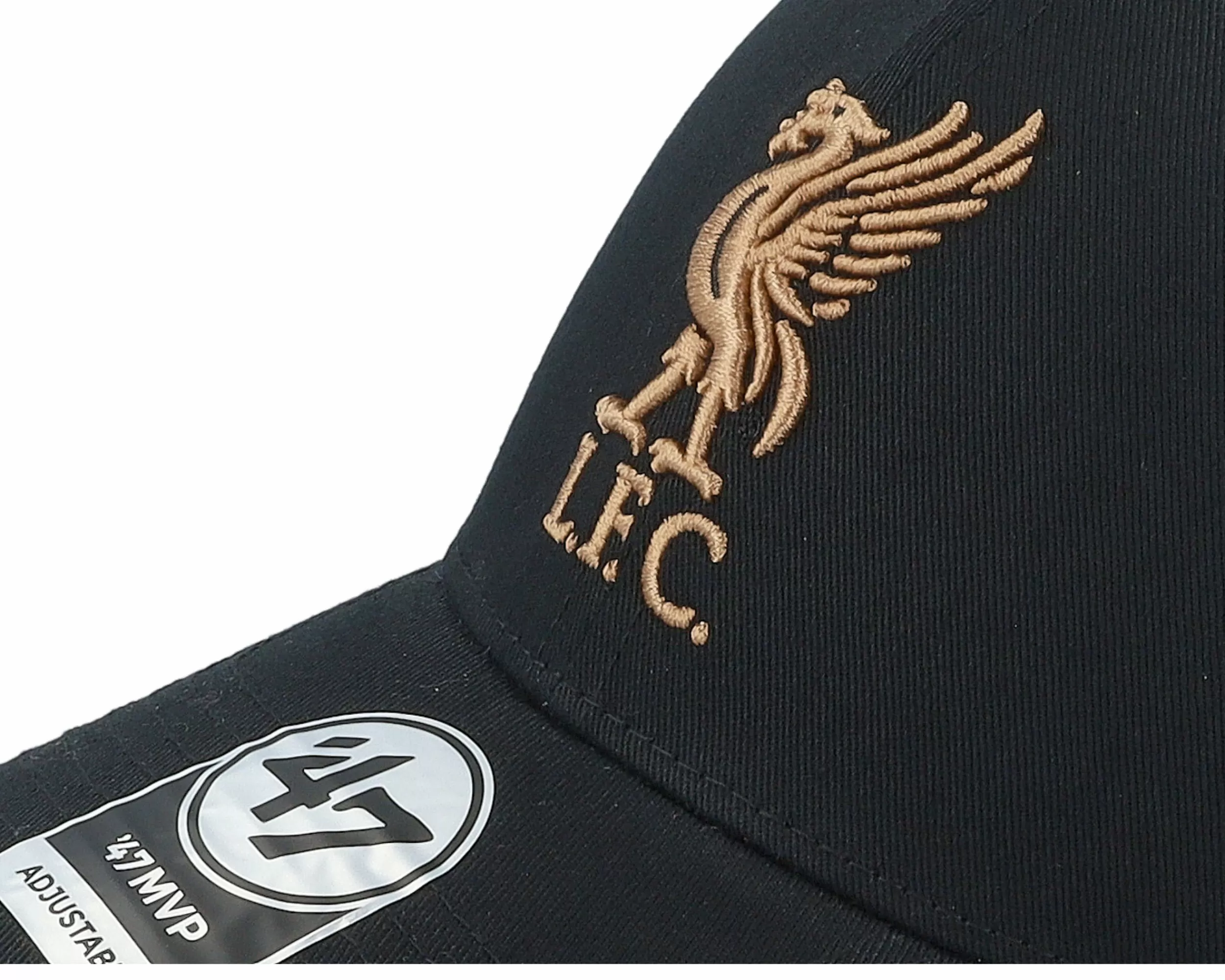 47 Brand Liverpool Fc Epl Ballpark Mesh Mvp Black Trucker - -Unisex Trucker