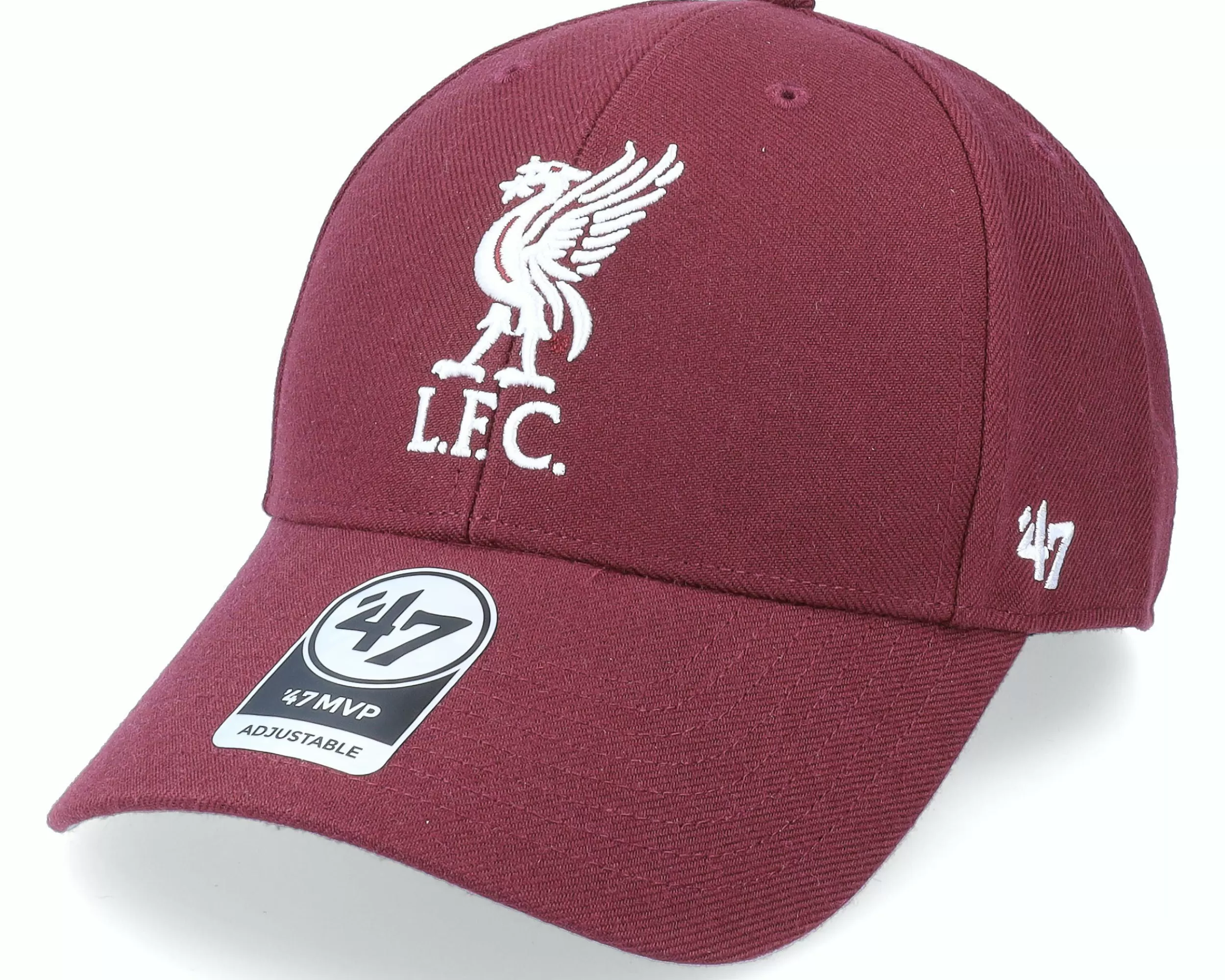 47 Brand Liverpool Fc Mvp Dark Maroon Adjustable - -Unisex Adjustable