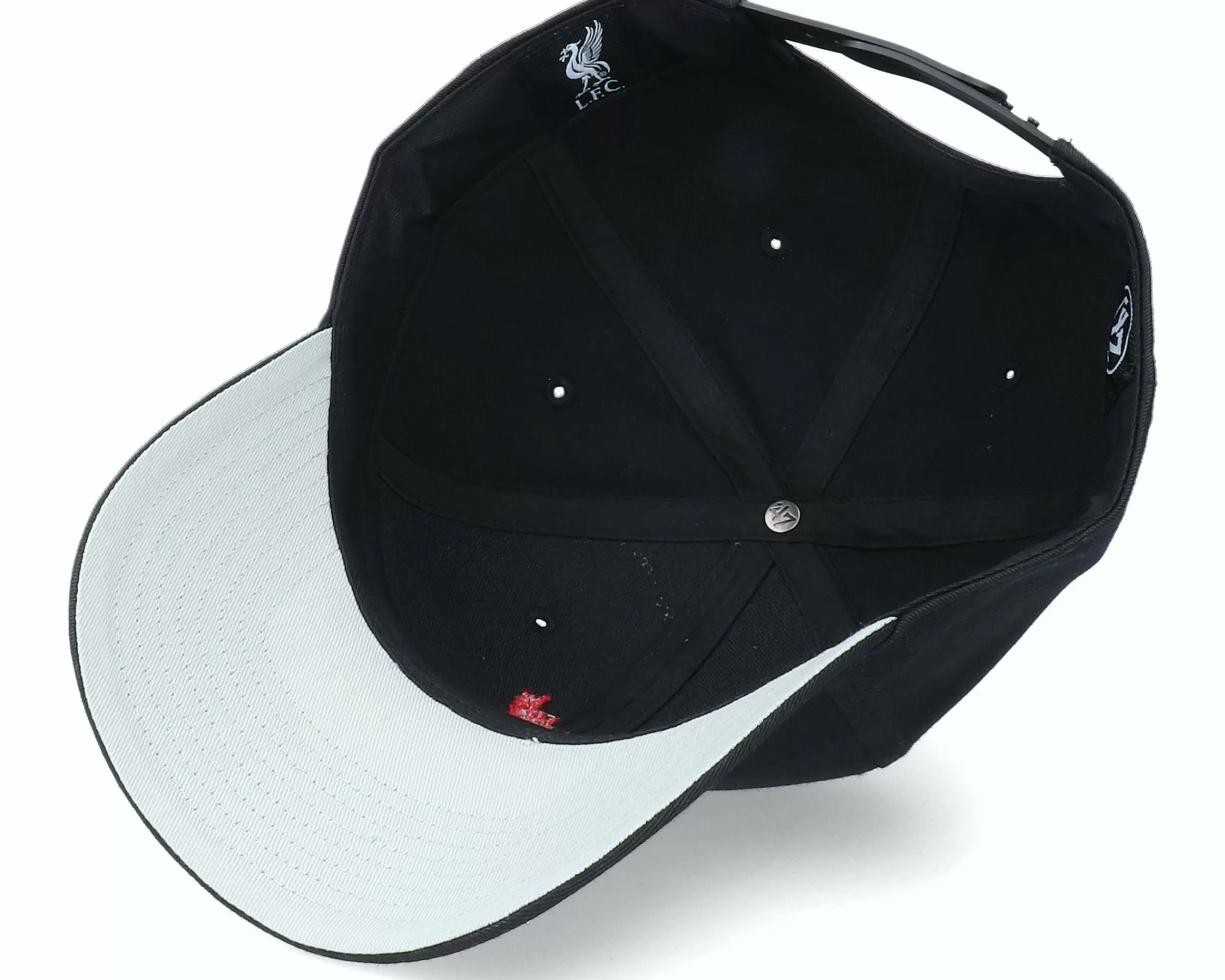 47 Brand Liverpool Fc Raised Basic Mvp Black Adjustable - -Unisex Adjustable