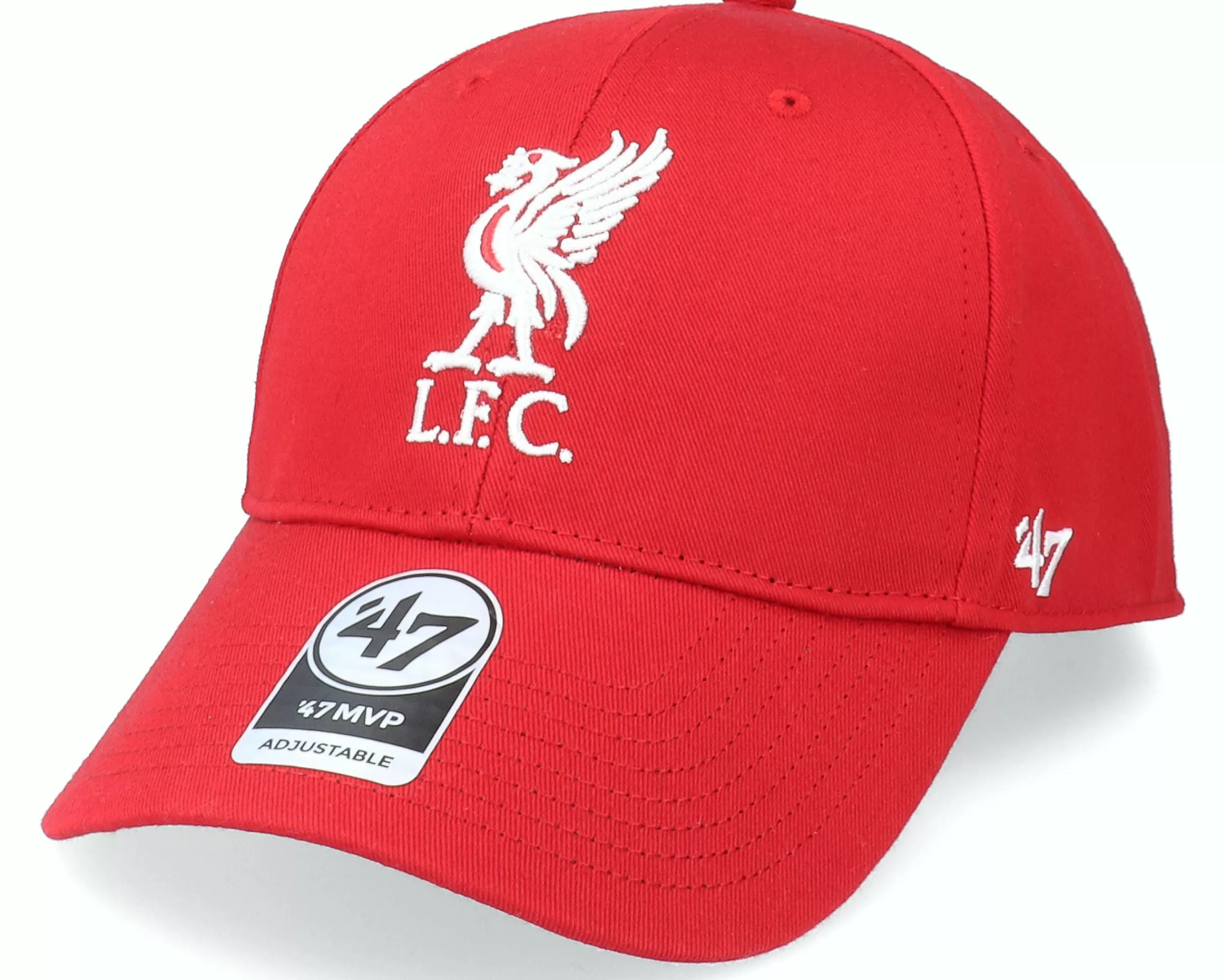 47 Brand Liverpool Fc Raised Basic Mvp Red Adjustable - -Unisex Adjustable
