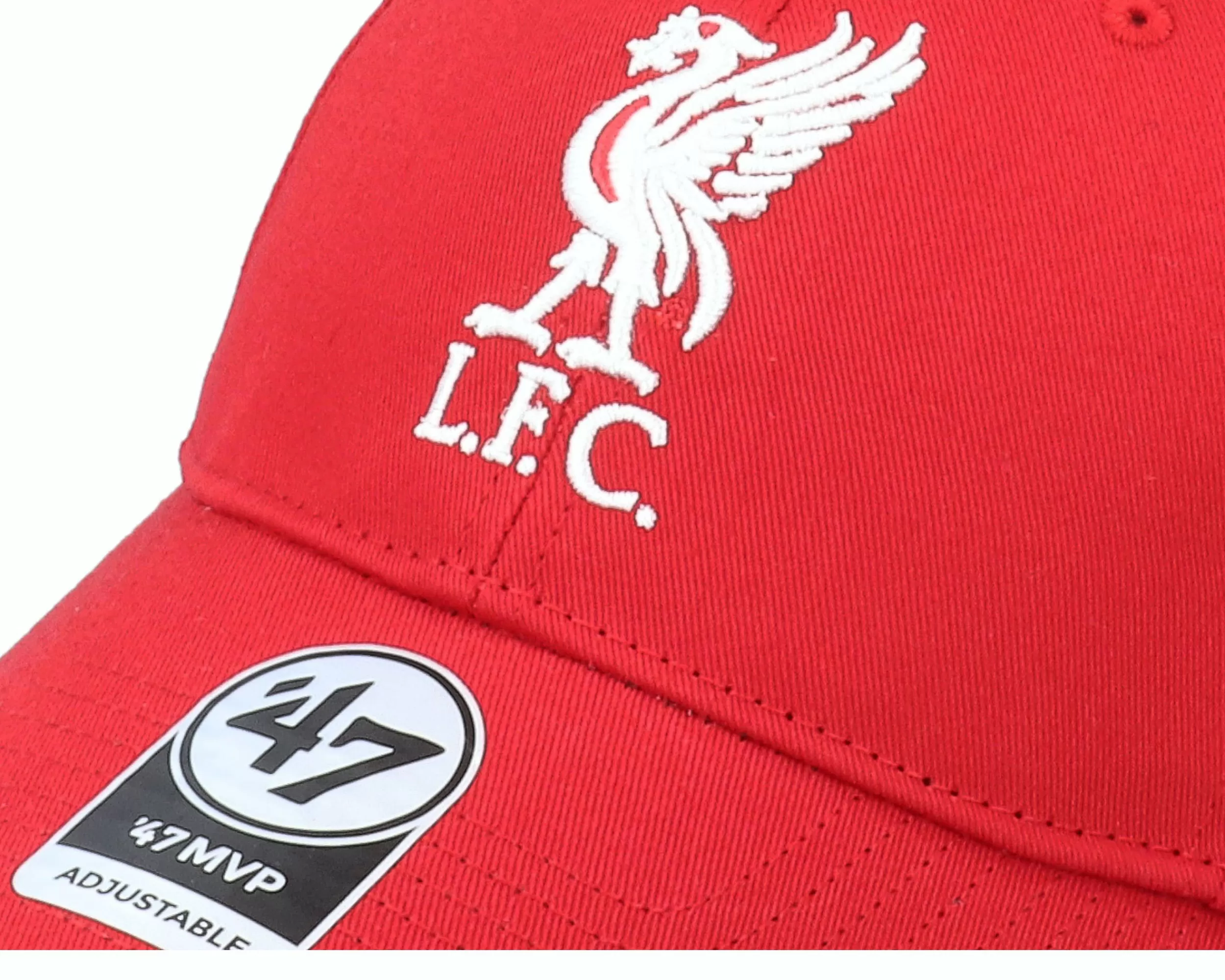 47 Brand Liverpool Fc Raised Basic Mvp Red Adjustable - -Unisex Adjustable