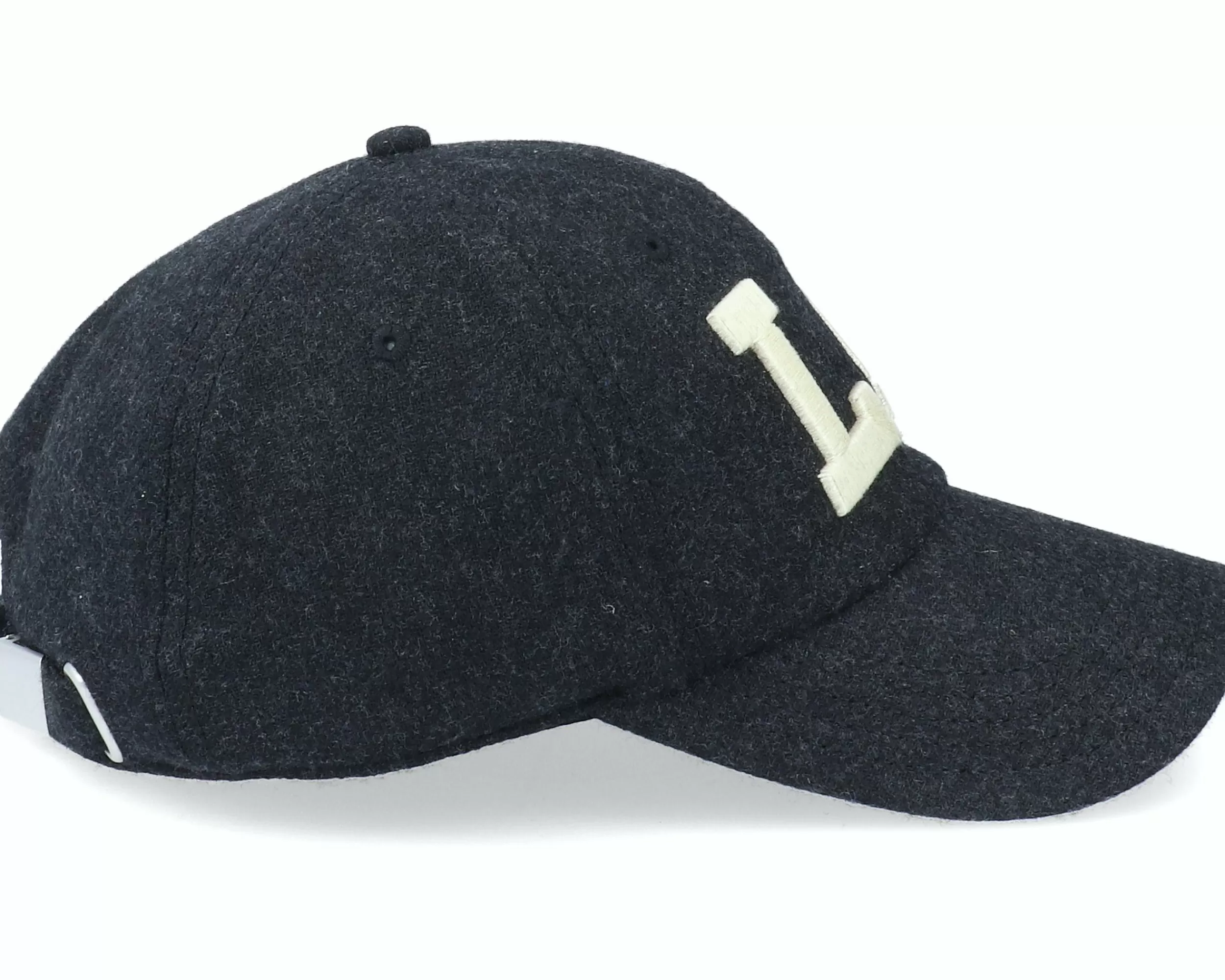 American Needle Los Angeles Angels Archive Legend Black Dad Cap - -Unisex Dad Cap