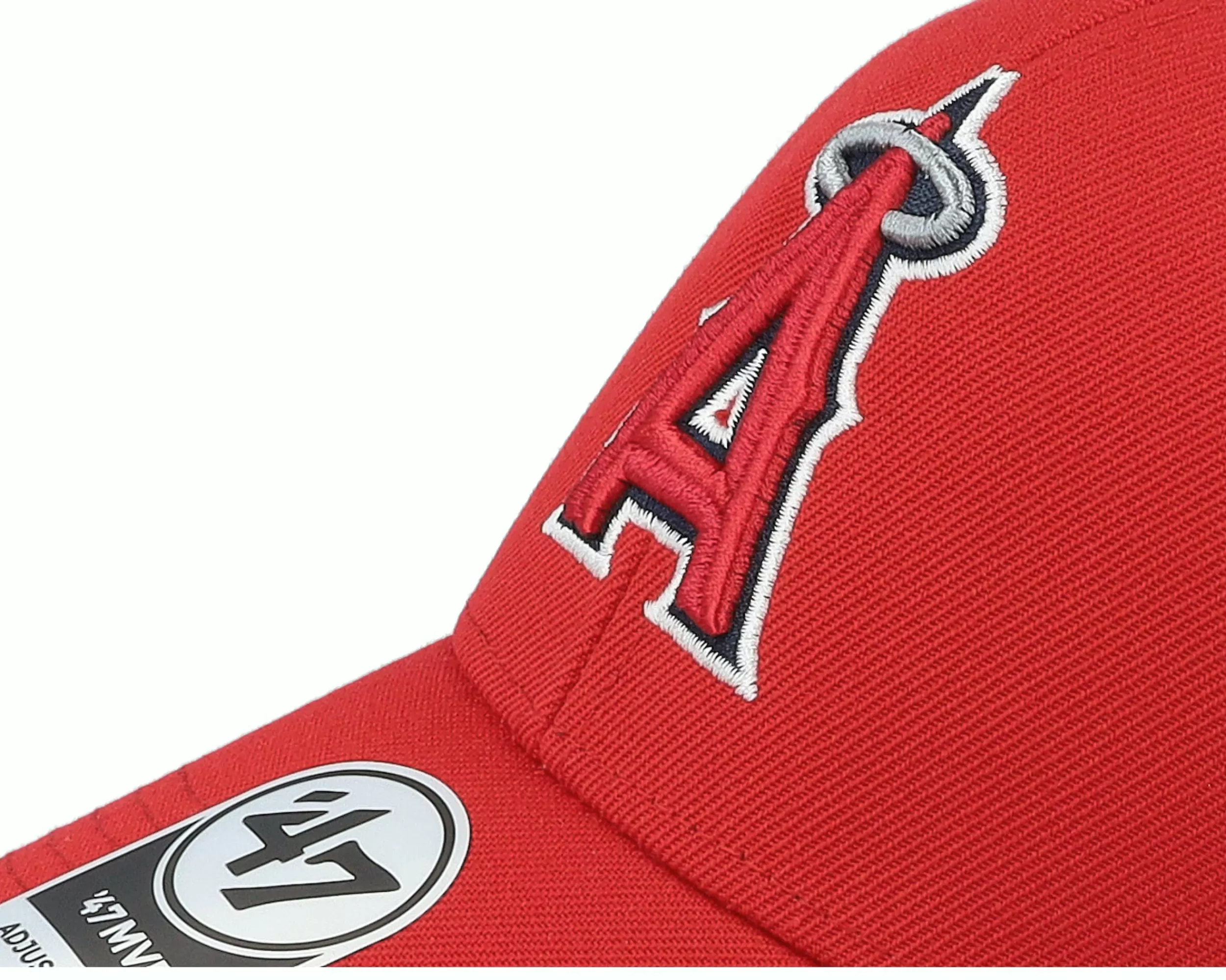 47 Brand Los Angeles Angels World Series Sure Shot Mvp Red Adjustable - -Unisex Adjustable