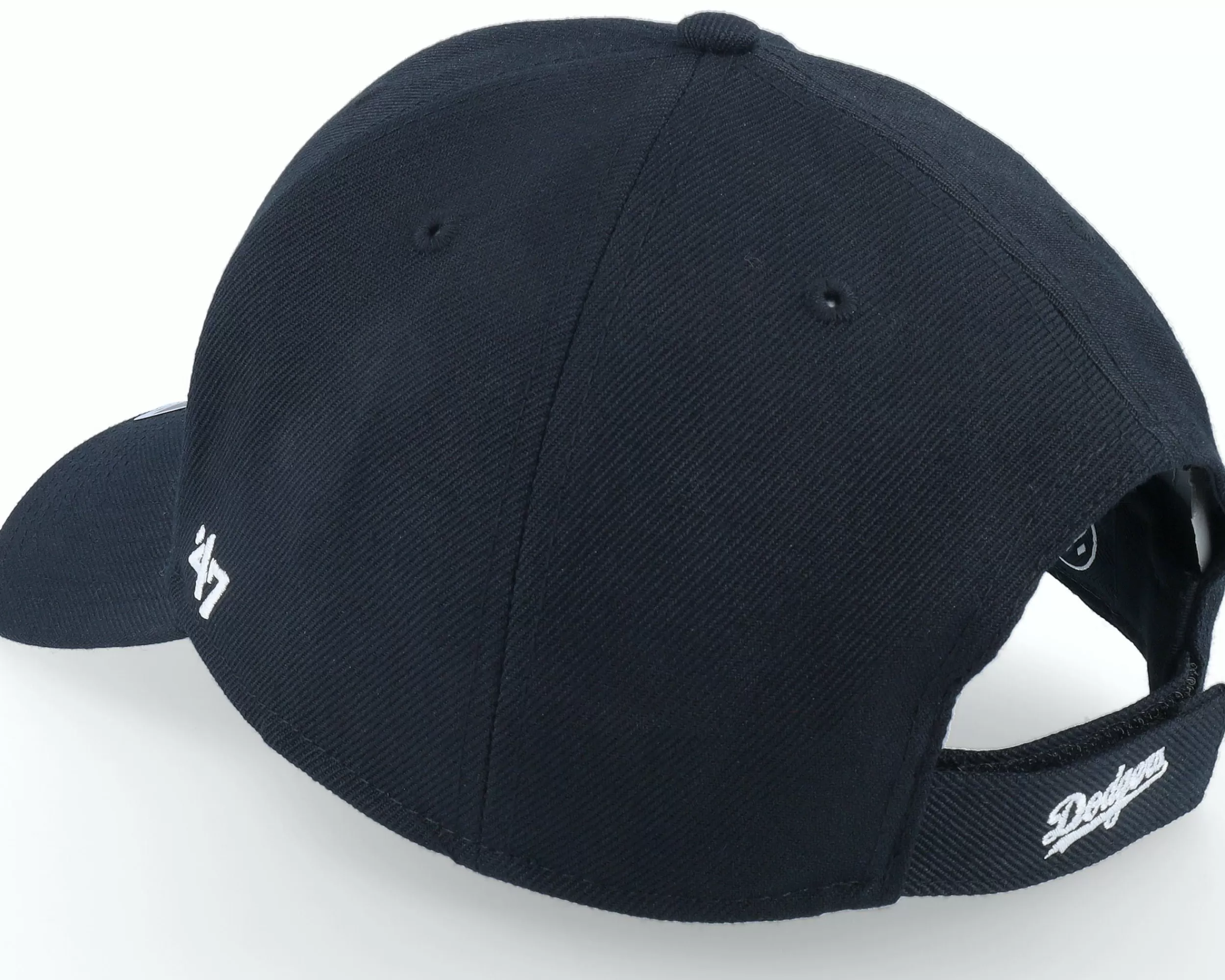 47 Brand Los Angeles Dodgers 47 Mvp Black/White Adjustable - -Unisex Adjustable