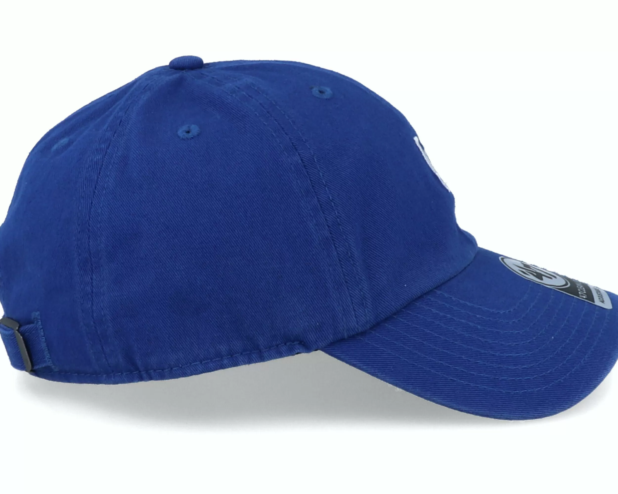 47 Brand Los Angeles Dodgers Base Runner Clean Up Blue/White Adjustable - -Unisex Dad Cap