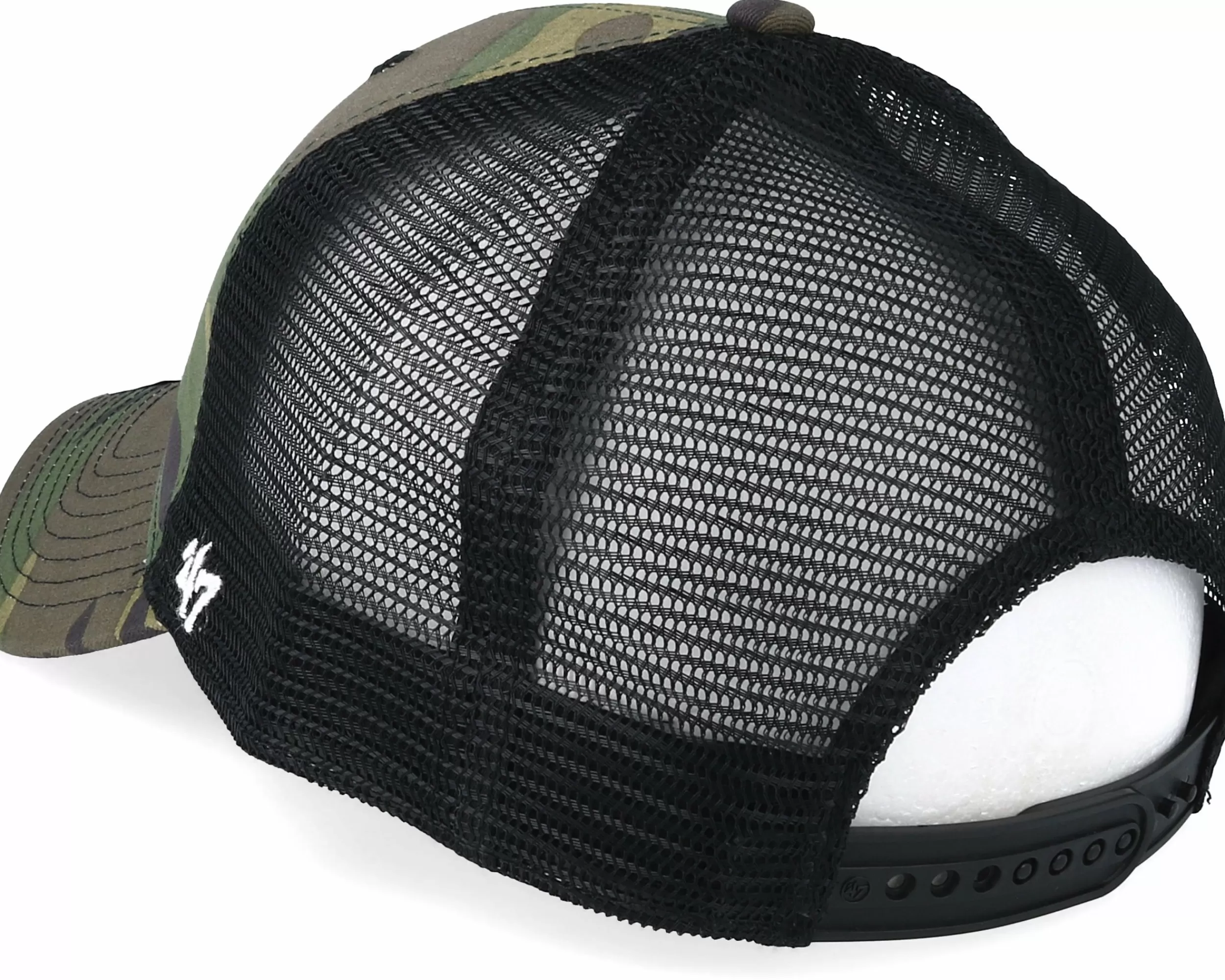 47 Brand Los Angeles Dodgers Branson 47 Mvp Camo/Black Trucker - -Unisex Trucker