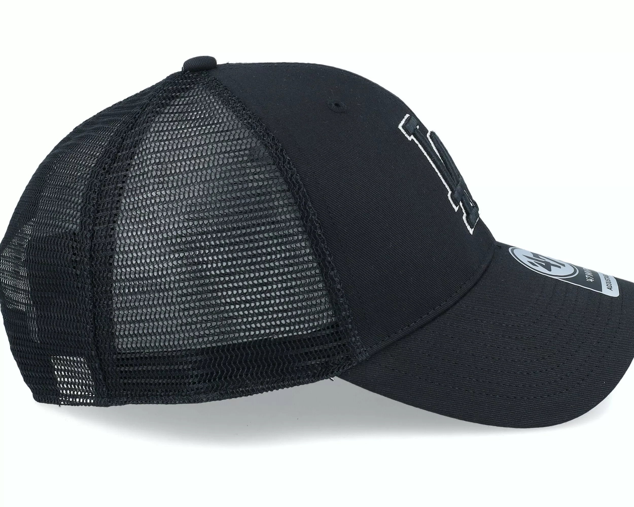 47 Brand Los Angeles Dodgers Branson Mvp Black Trucker - -Unisex Trucker