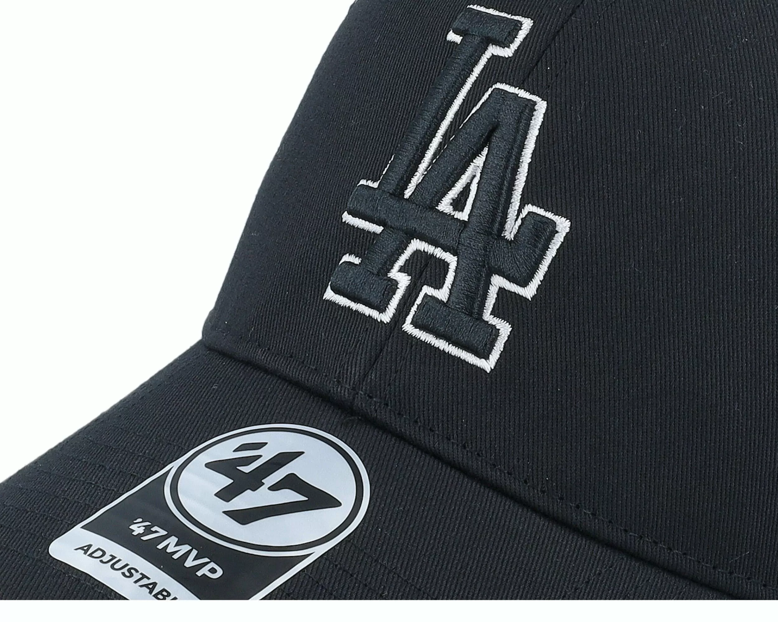 47 Brand Los Angeles Dodgers Branson Mvp Black Trucker - -Unisex Trucker