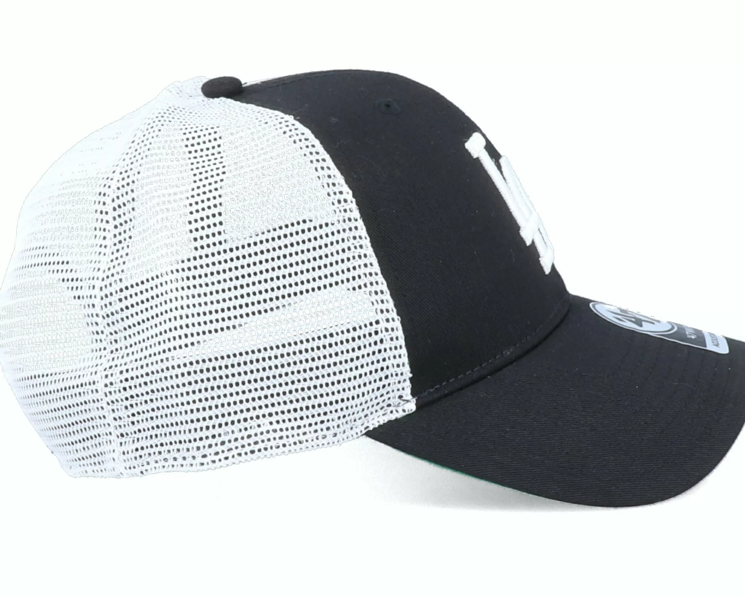 47 Brand Los Angeles Dodgers Branson Mvp Black/White Trucker - -Unisex Trucker