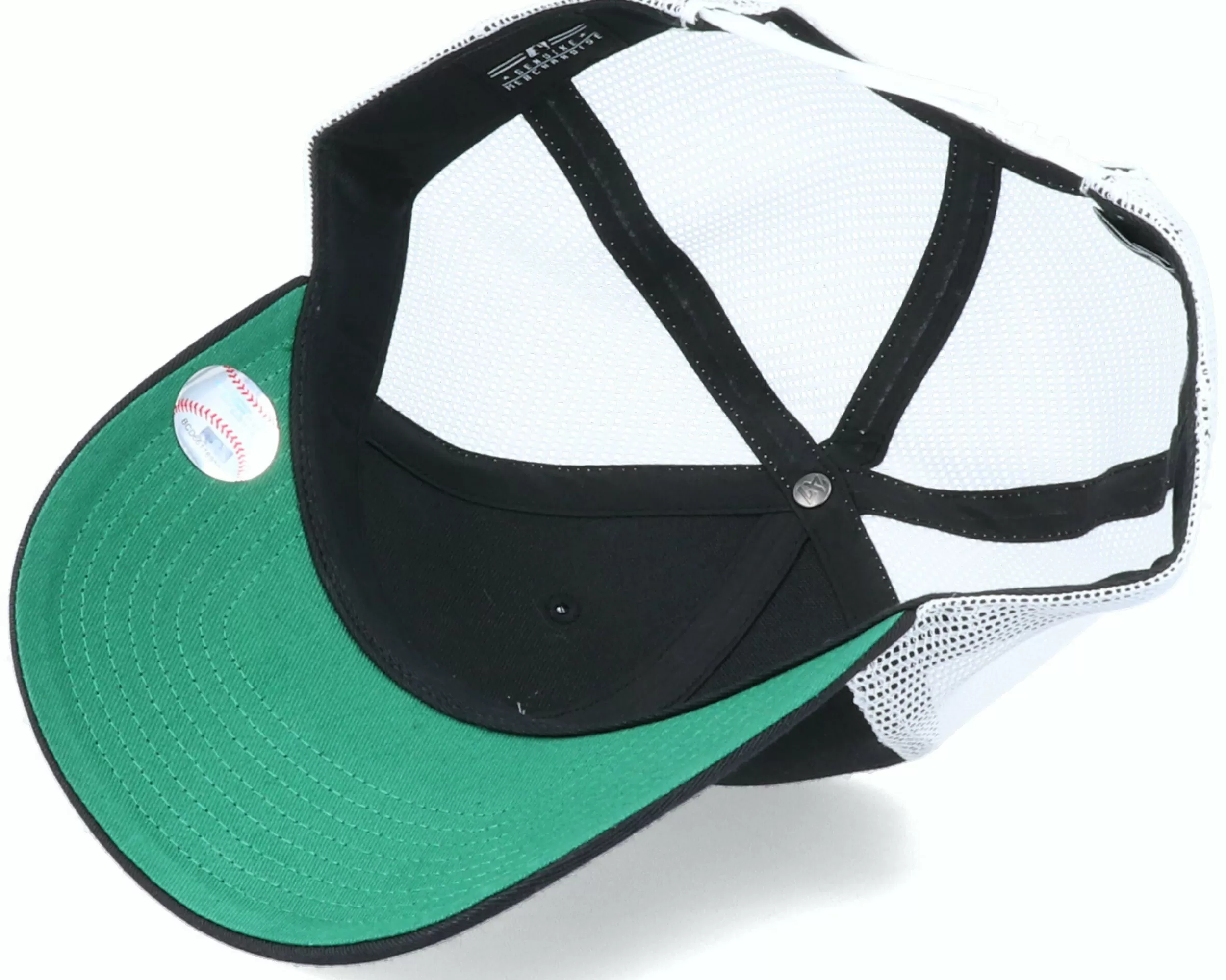 47 Brand Los Angeles Dodgers Branson Mvp Black/White Trucker - -Unisex Trucker