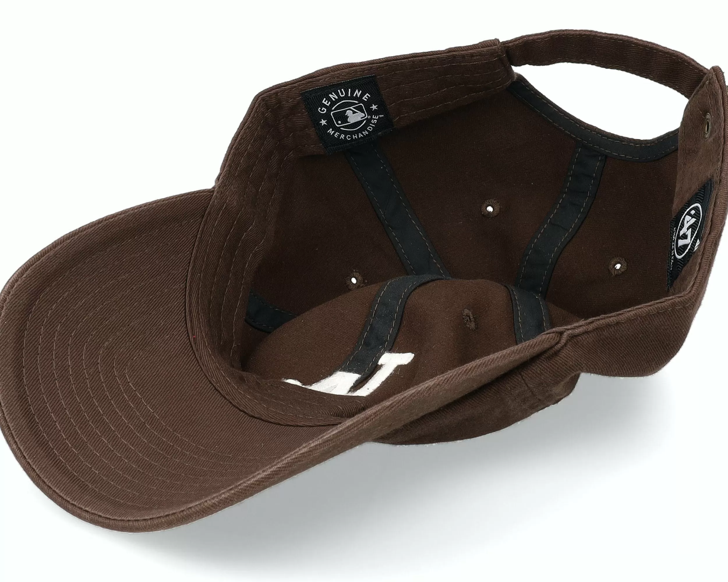 47 Brand Los Angeles Dodgers Clean Up Brown Dad Cap - -Unisex Dad Cap