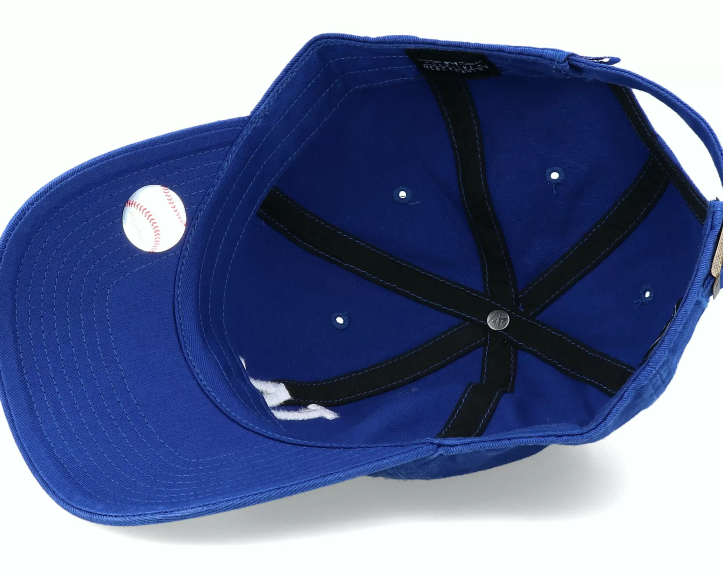 47 Brand Los Angeles Dodgers Clean Up Royal Blue/White Dad Cap - -Unisex Dad Cap
