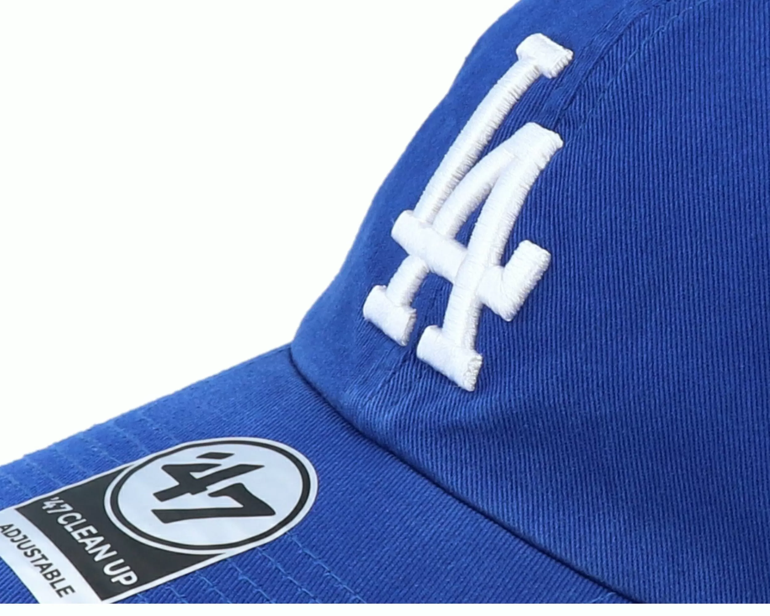 47 Brand Los Angeles Dodgers Clean Up Royal Blue/White Dad Cap - -Unisex Dad Cap