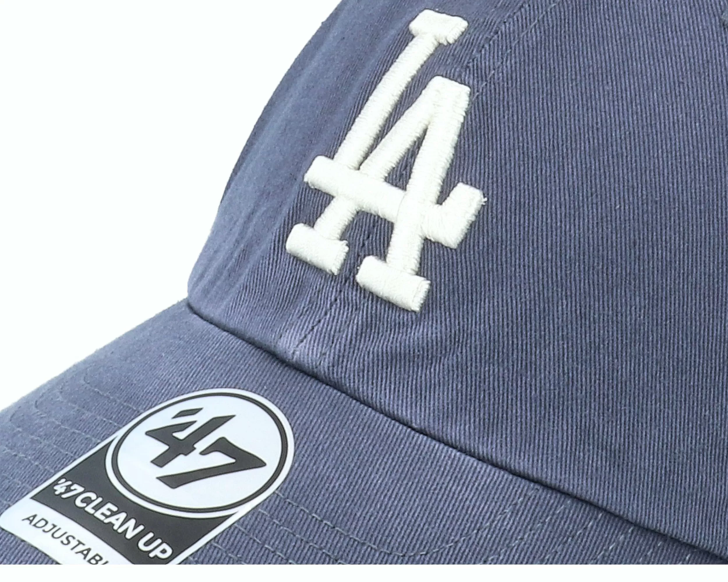 47 Brand Los Angeles Dodgers Clean Up Vintage Navy Dad Cap - -Unisex Dad Cap