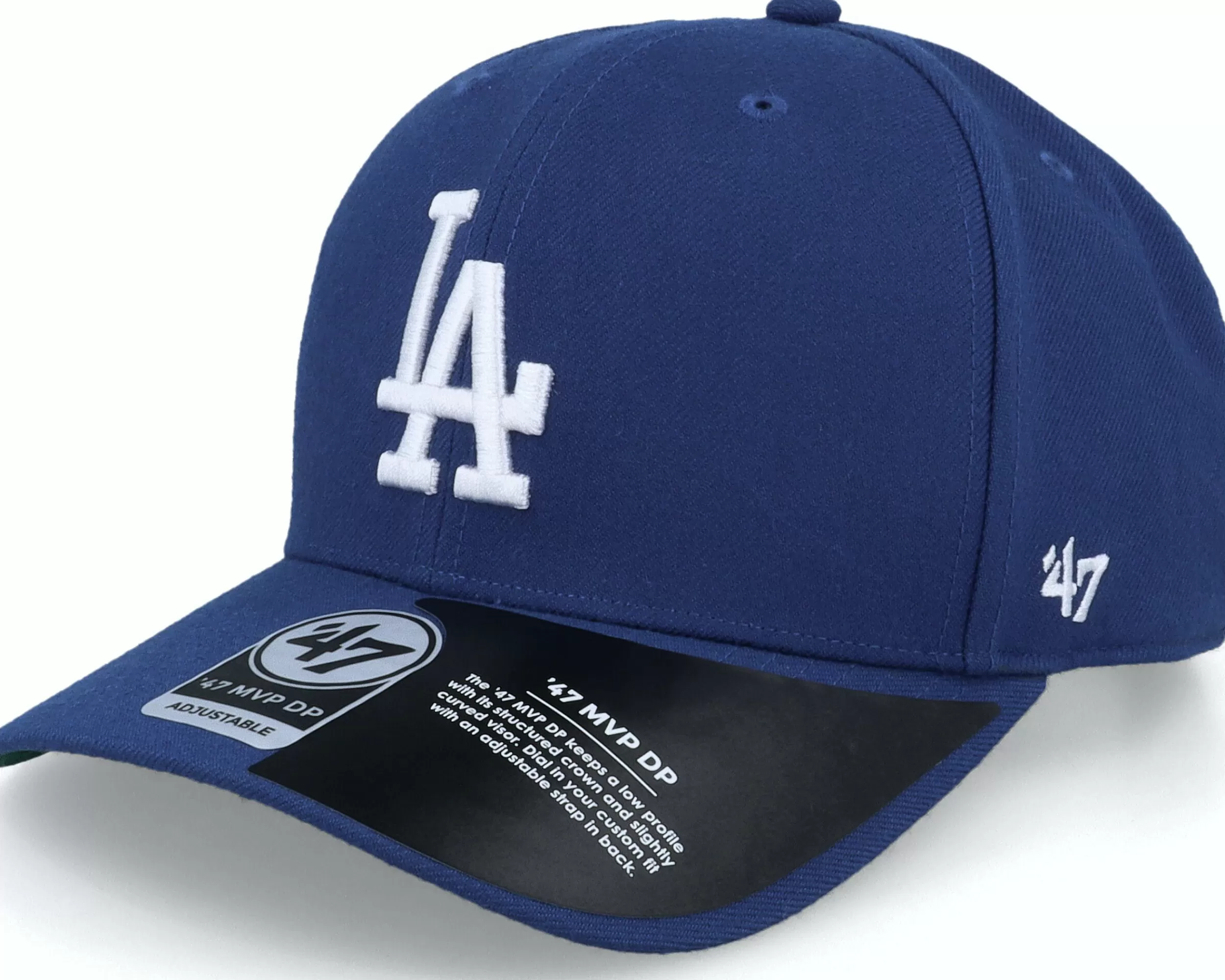 47 Brand Los Angeles Dodgers Cold Zone 47 Mvp Dp Wool Royal Adjustable - -Unisex Adjustable