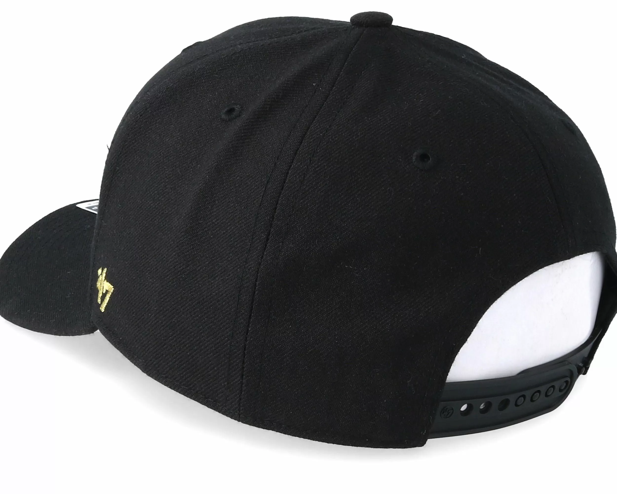 47 Brand Los Angeles Dodgers Cold Zone Metallic 47 Mvp Dp Black/Gold Adjustable - -Unisex Adjustable