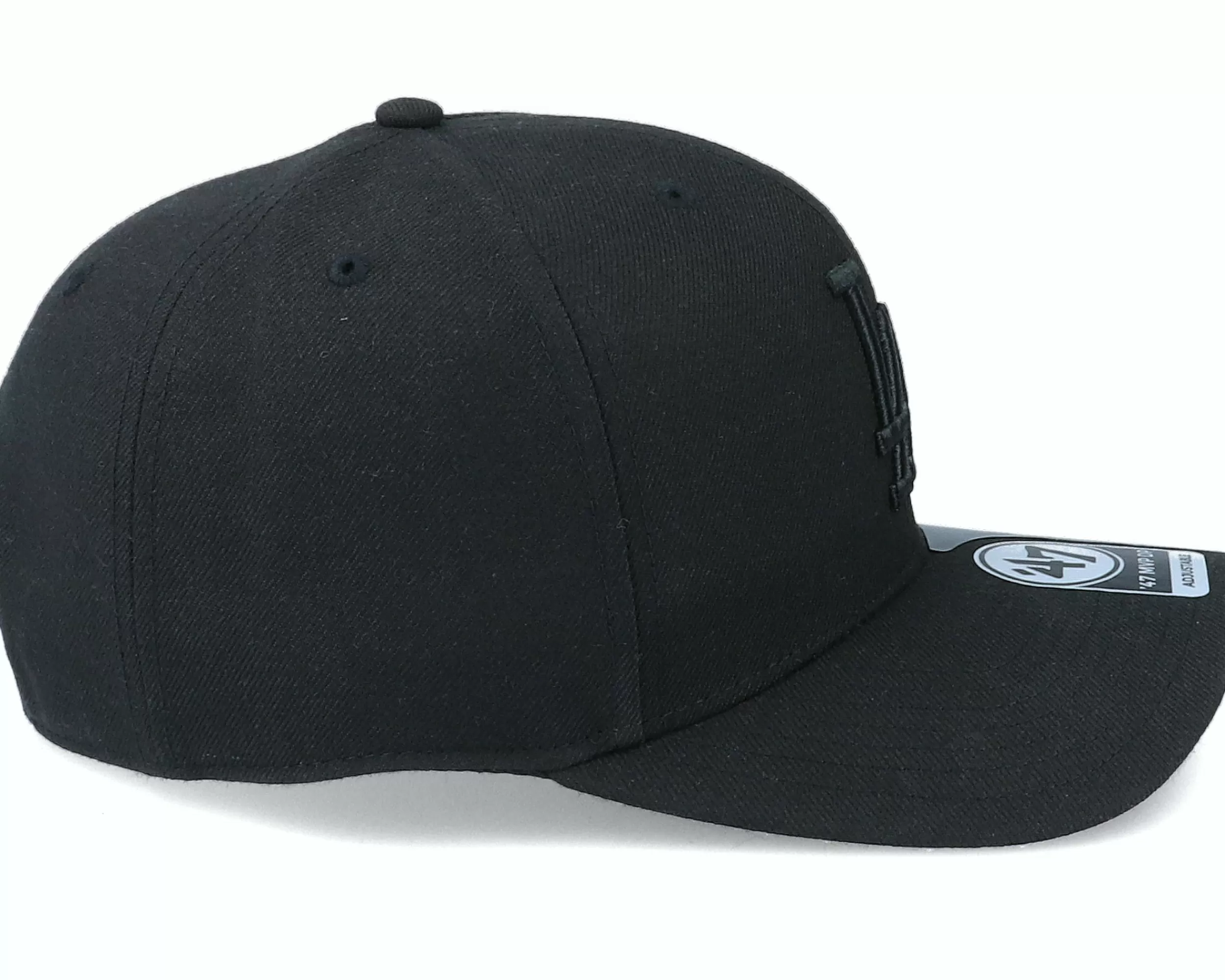 47 Brand Los Angeles Dodgers Cold Zone Mvp Dp Black Adjustable - -Unisex Adjustable