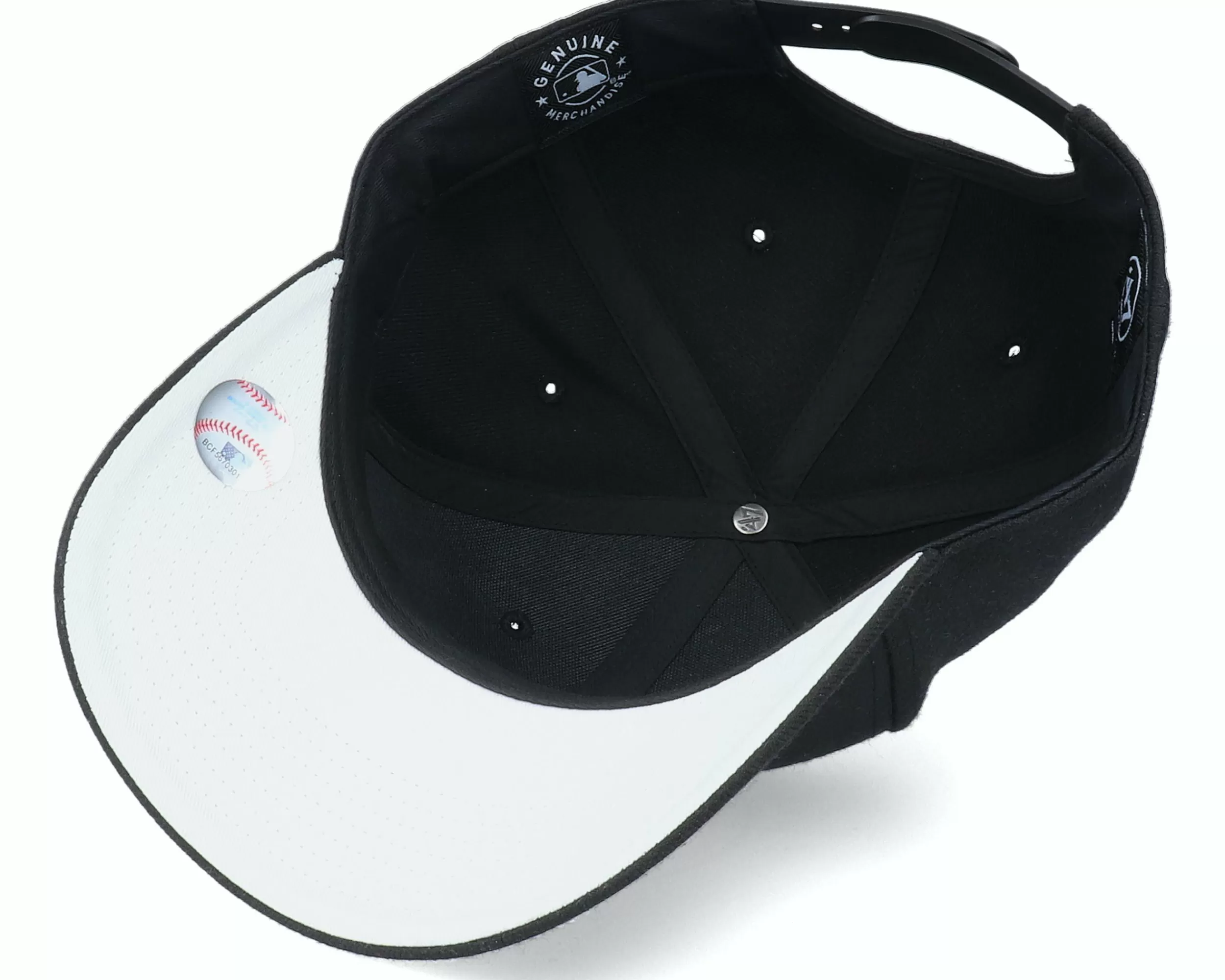 47 Brand Los Angeles Dodgers Cold Zone Mvp Dp Black Adjustable - -Unisex Adjustable