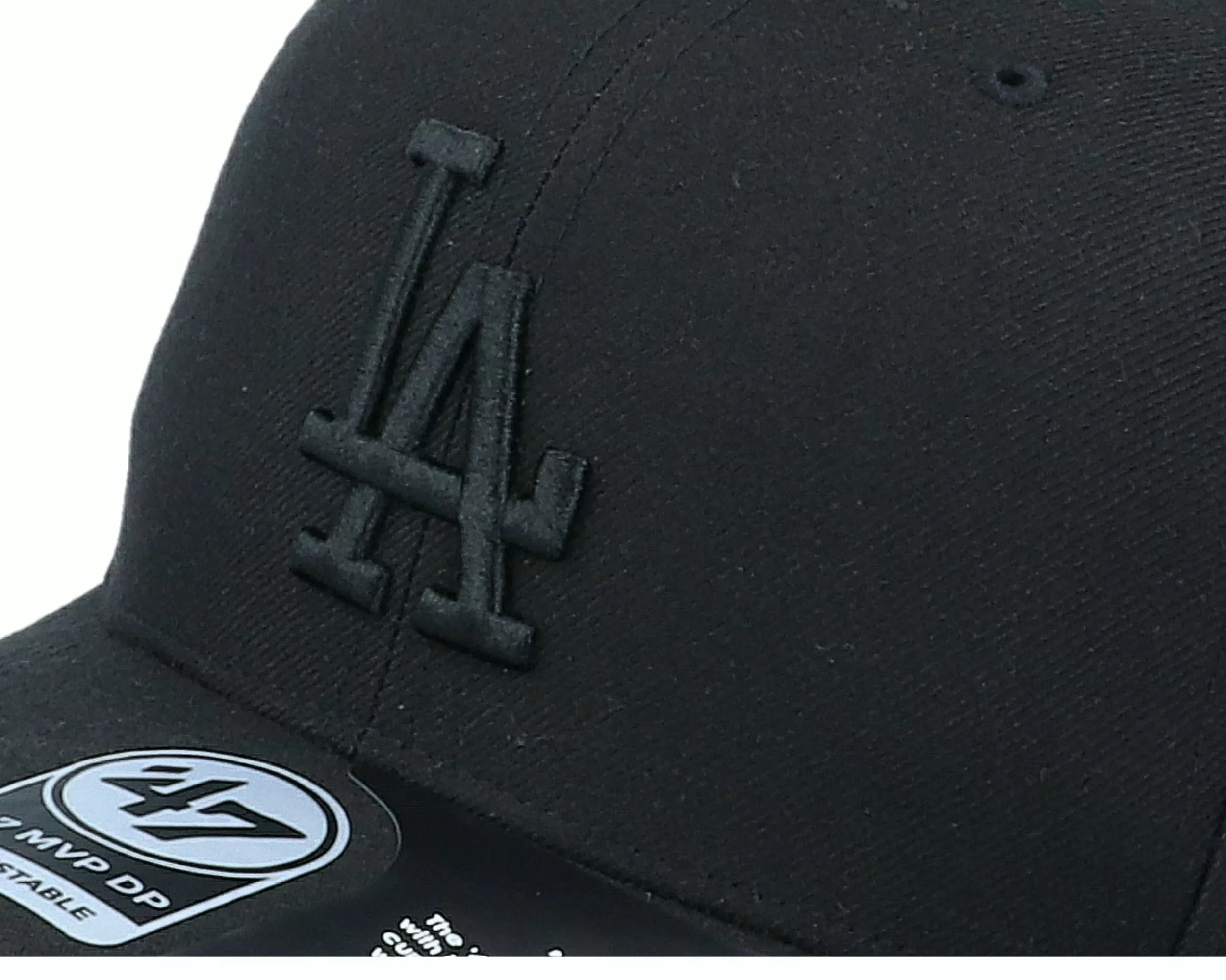 47 Brand Los Angeles Dodgers Cold Zone Mvp Dp Black Adjustable - -Unisex Adjustable