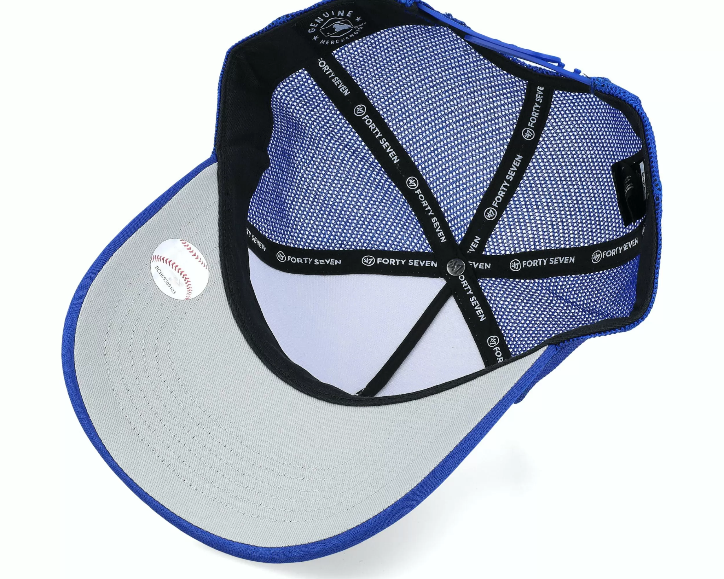 47 Brand Los Angeles Dodgers Foam Offside Royal Blue Trucker - -Unisex Trucker
