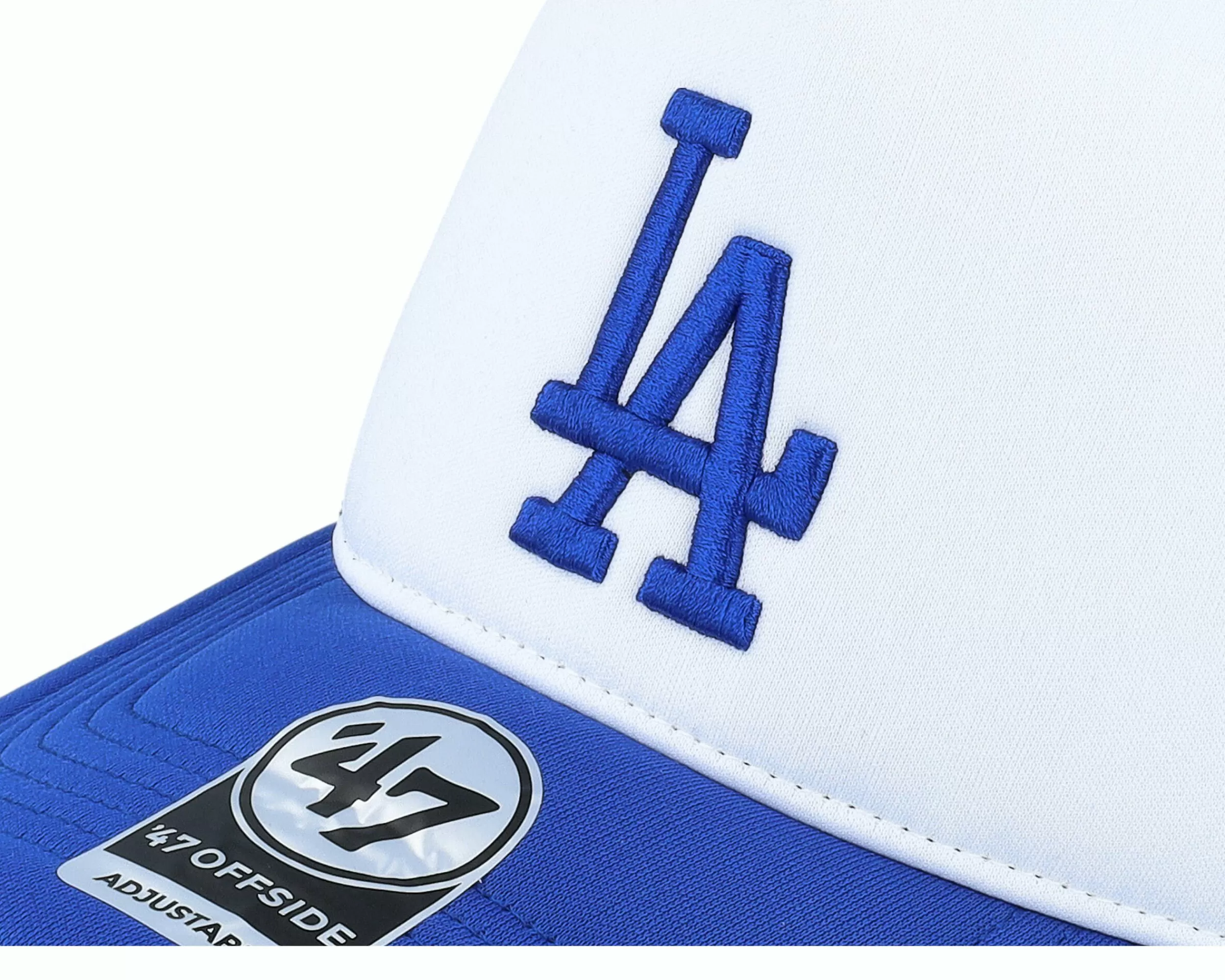 47 Brand Los Angeles Dodgers Foam Offside Royal Blue Trucker - -Unisex Trucker