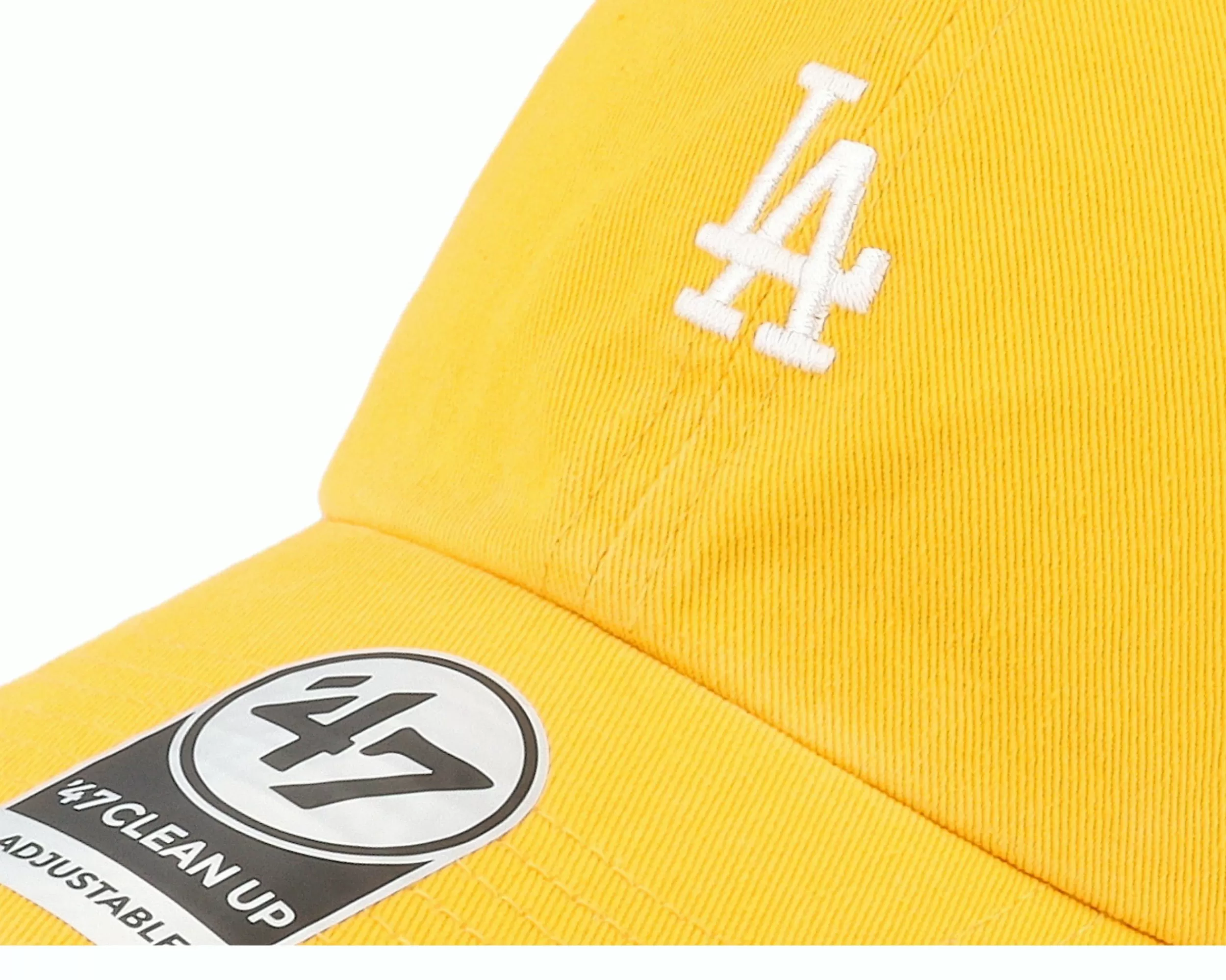 47 Brand Los Angeles Dodgers Mlb Base Runner Clean Up Gold Dad Cap - -Unisex Dad Cap