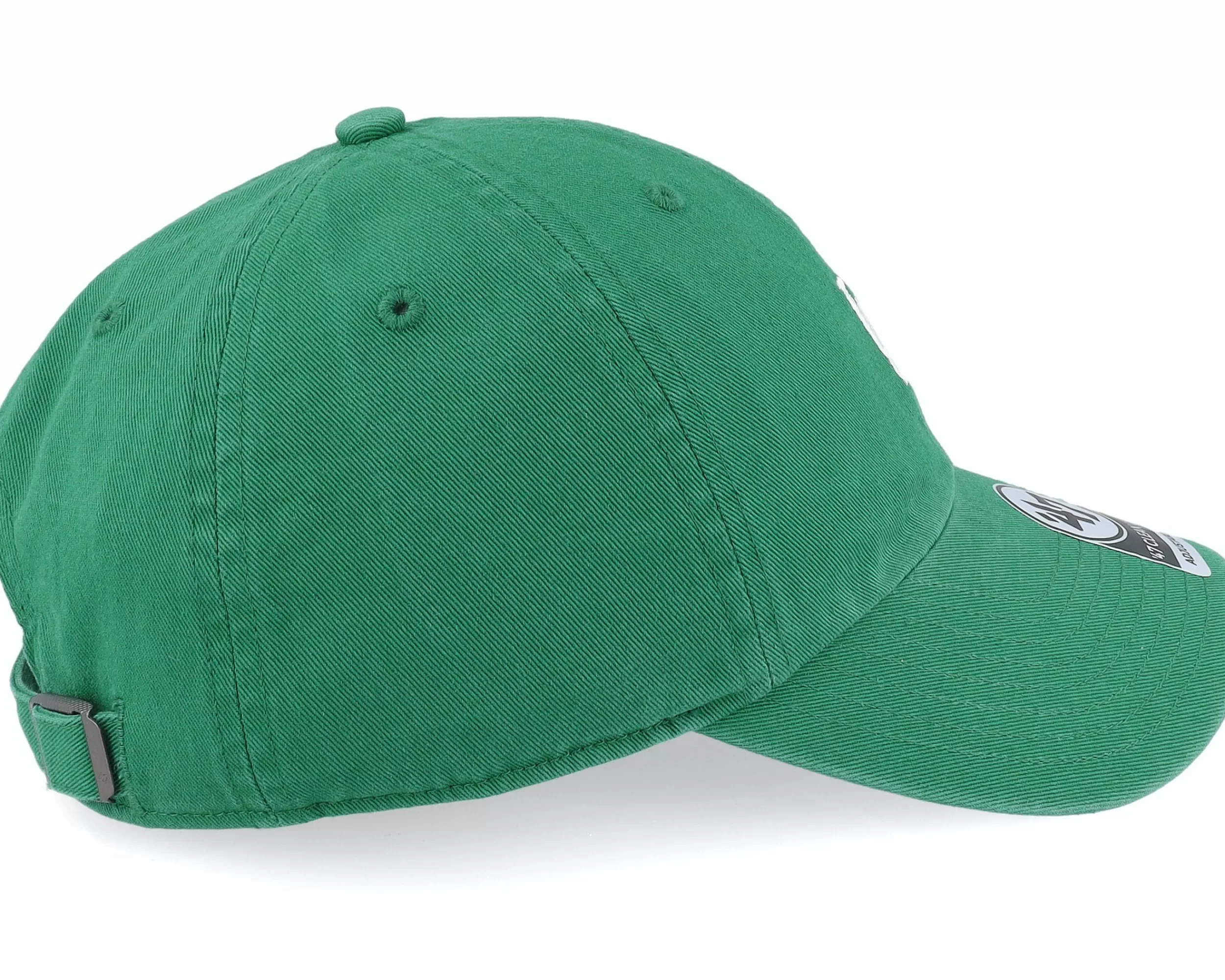 47 Brand Los Angeles Dodgers Mlb Base Runner Clean Up Kelly Green Dad Cap - -Unisex Dad Cap