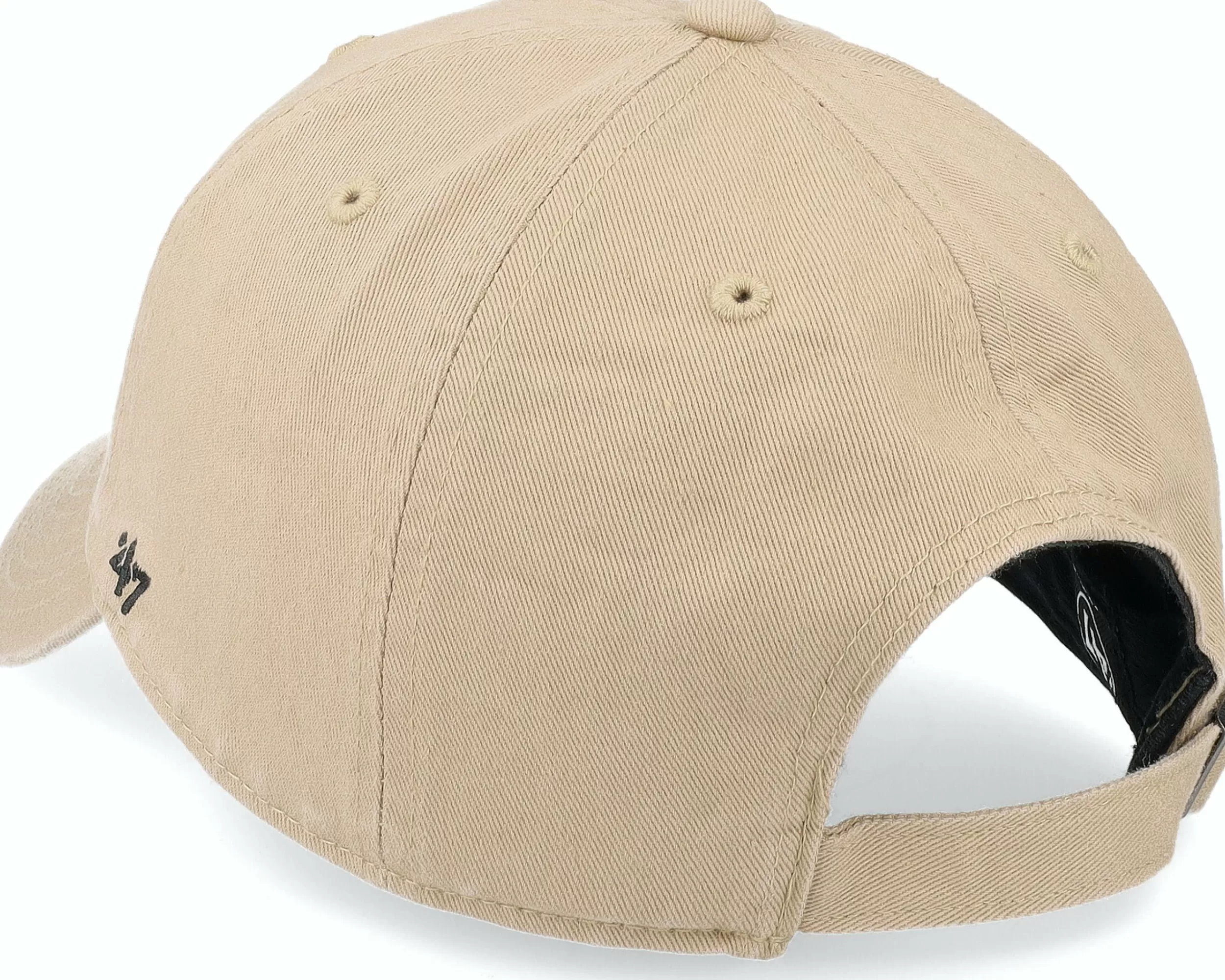 47 Brand Los Angeles Dodgers Mlb Base Runner Clean Up Khaki Dad Cap - -Unisex Dad Cap
