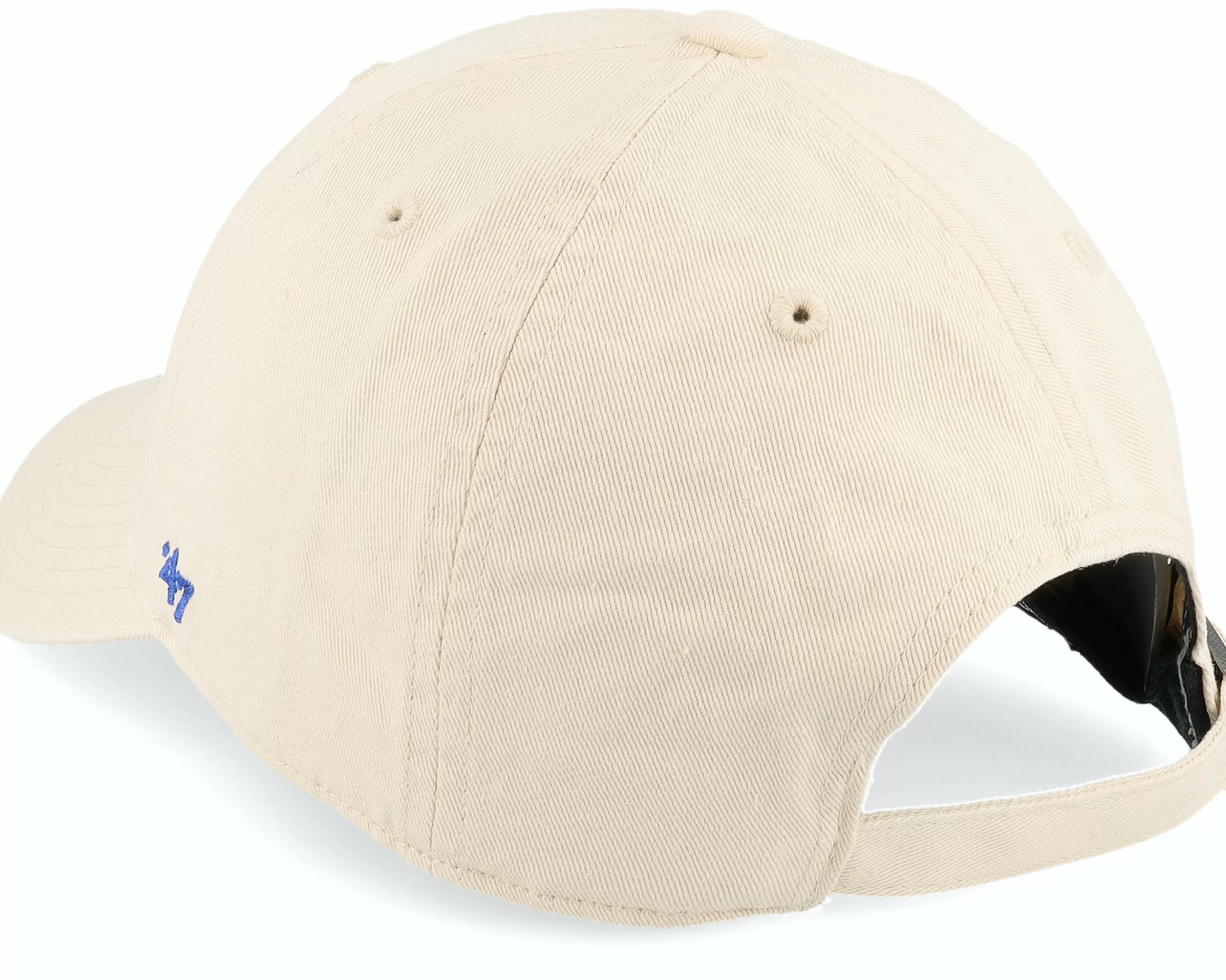 47 Brand Los Angeles Dodgers Mlb Base Runner Clean Up Natural Dad Cap - -Unisex Dad Cap