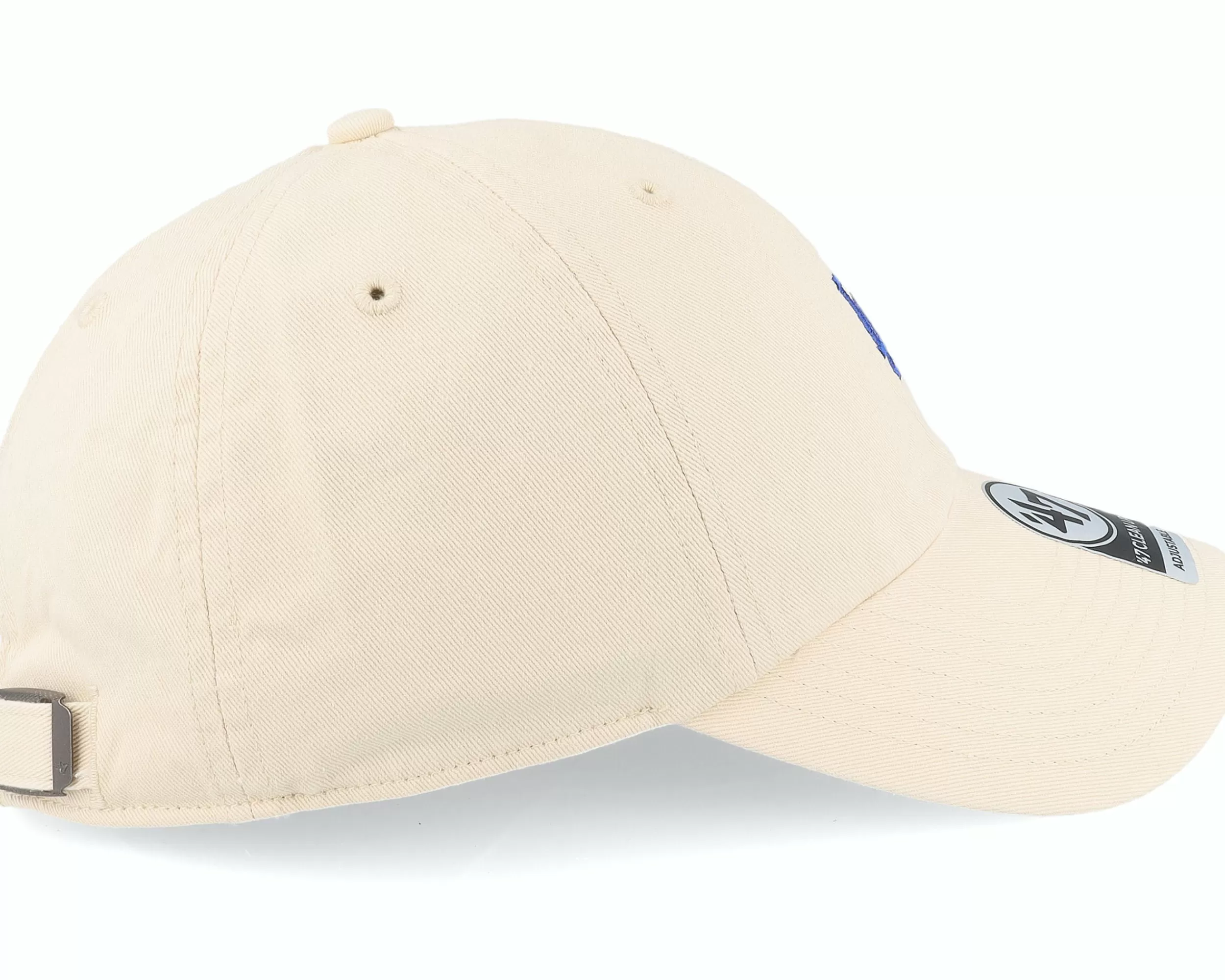 47 Brand Los Angeles Dodgers Mlb Base Runner Clean Up Natural Dad Cap - -Unisex Dad Cap