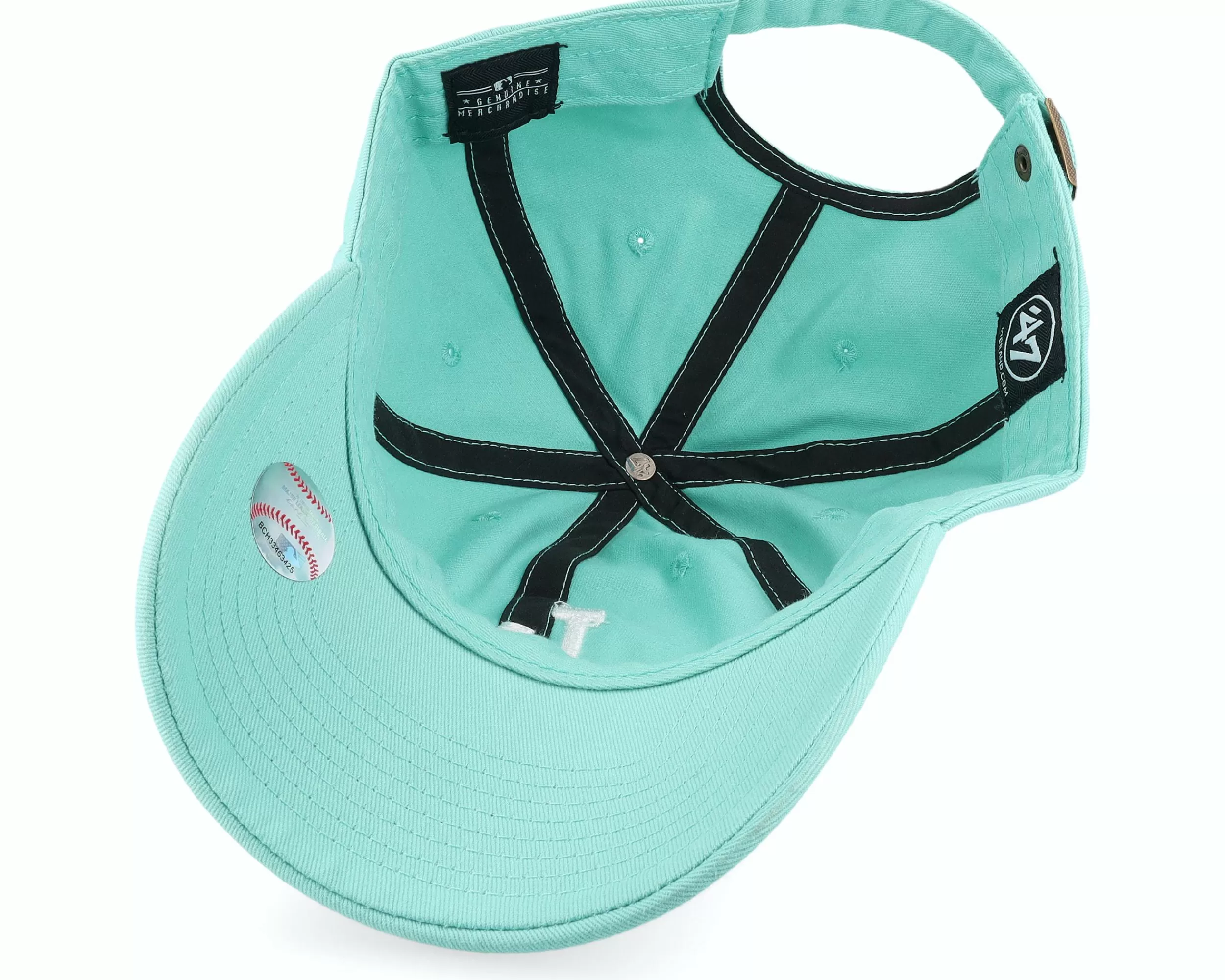 47 Brand Los Angeles Dodgers Mlb Clean Up Tiffany Blue Dad Cap - -Unisex Dad Cap