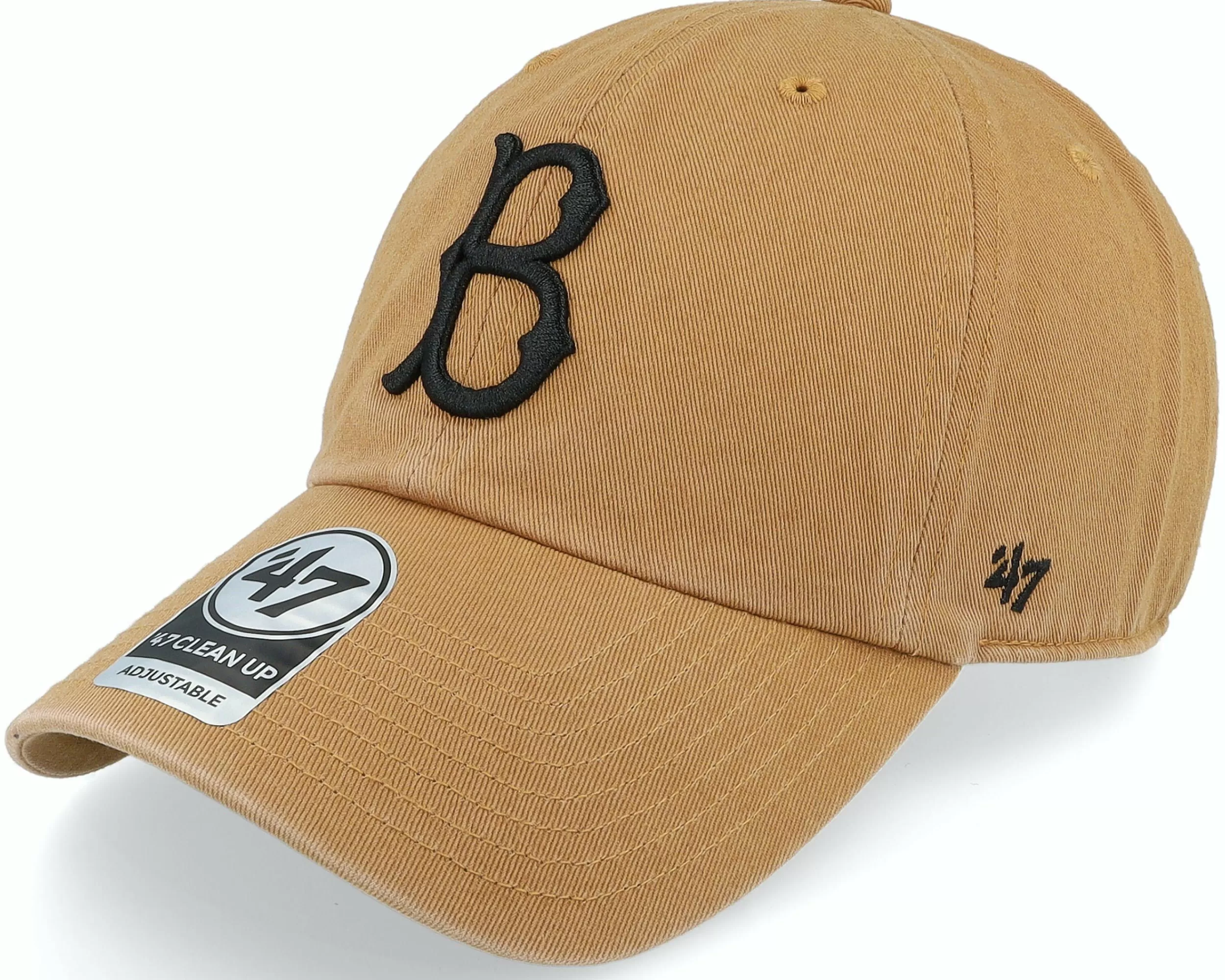 47 Brand Los Angeles Dodgers Mlb Cooperstown Clean Up Camel Dad Cap - -Unisex Dad Cap