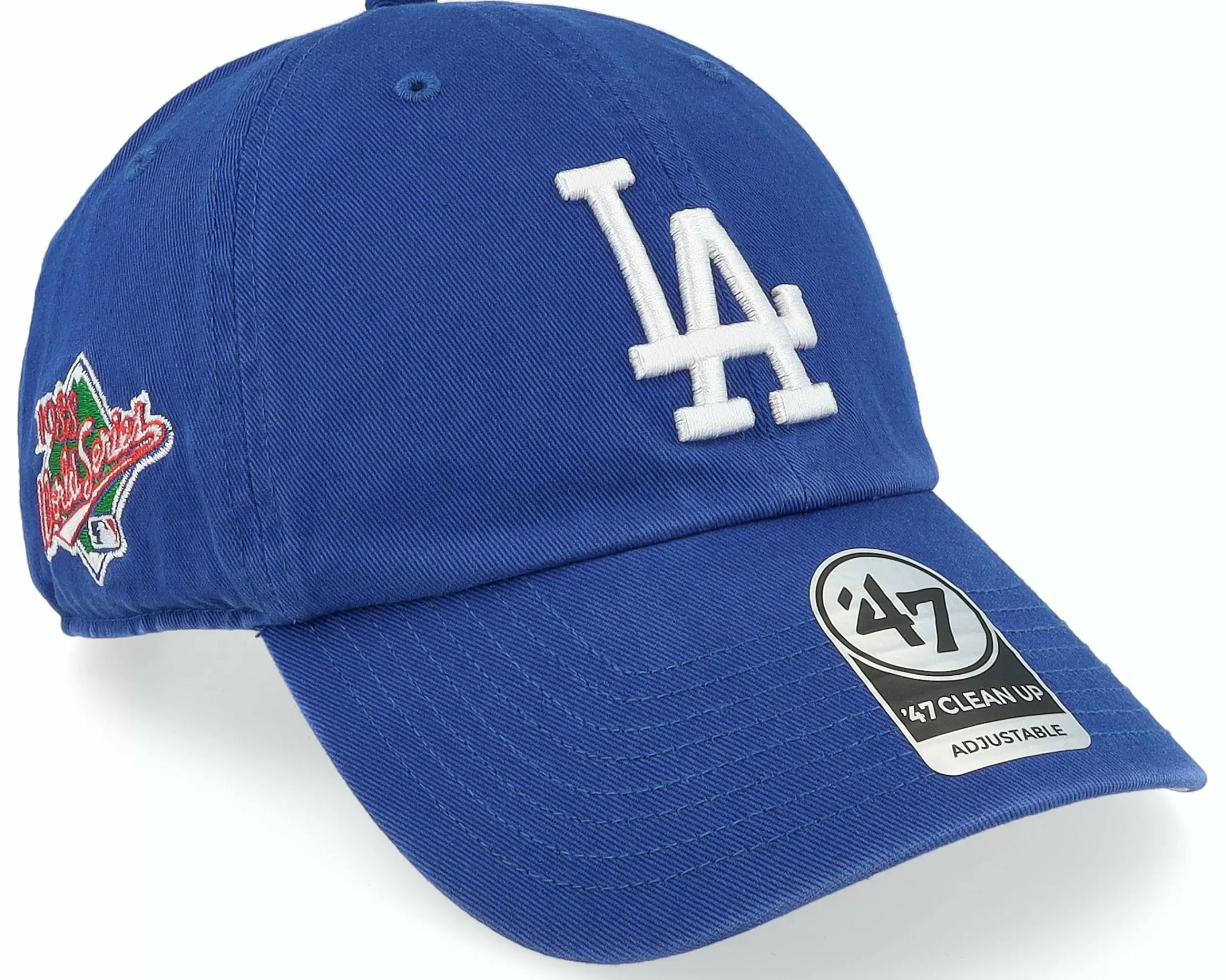 47 Brand Los Angeles Dodgers Mlb Double Under 47 Clean Up Royal Dad Cap - -Unisex Dad Cap