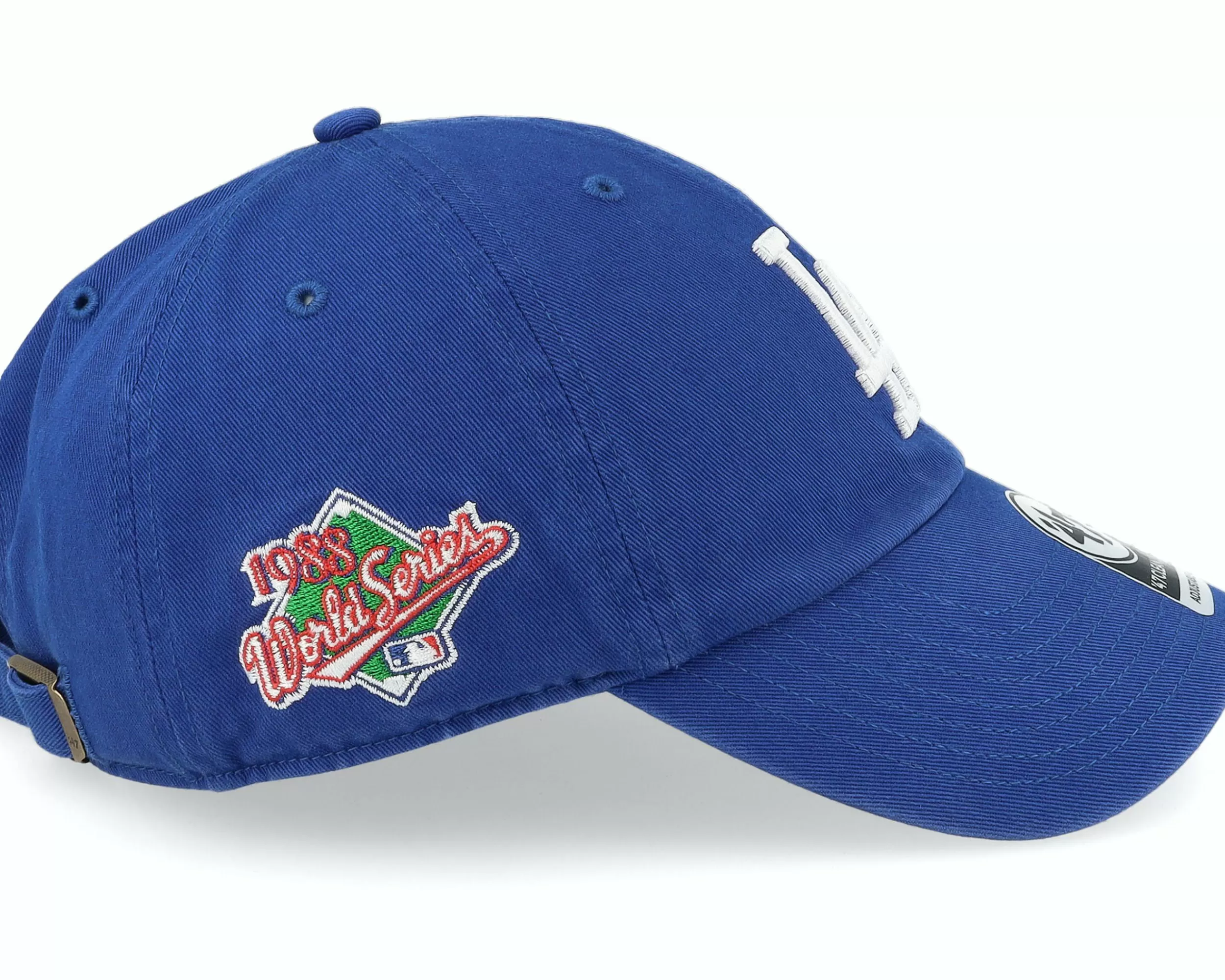 47 Brand Los Angeles Dodgers Mlb Double Under 47 Clean Up Royal Dad Cap - -Unisex Dad Cap