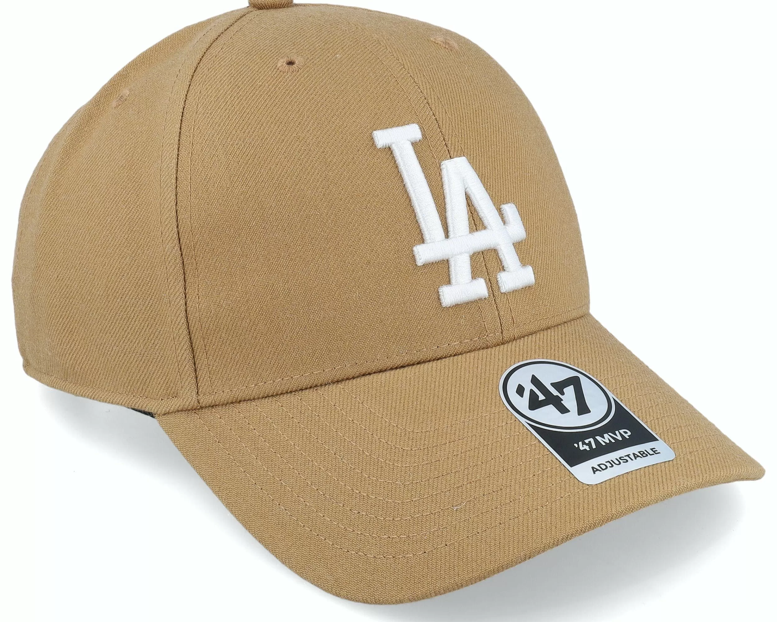 47 Brand Los Angeles Dodgers Mlb Mvp Camel Adjustable - -Unisex Adjustable