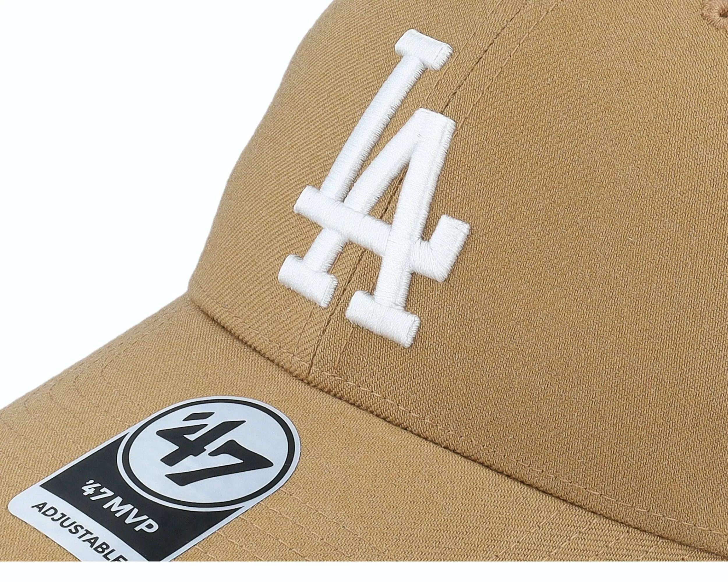 47 Brand Los Angeles Dodgers Mlb Mvp Camel Adjustable - -Unisex Adjustable