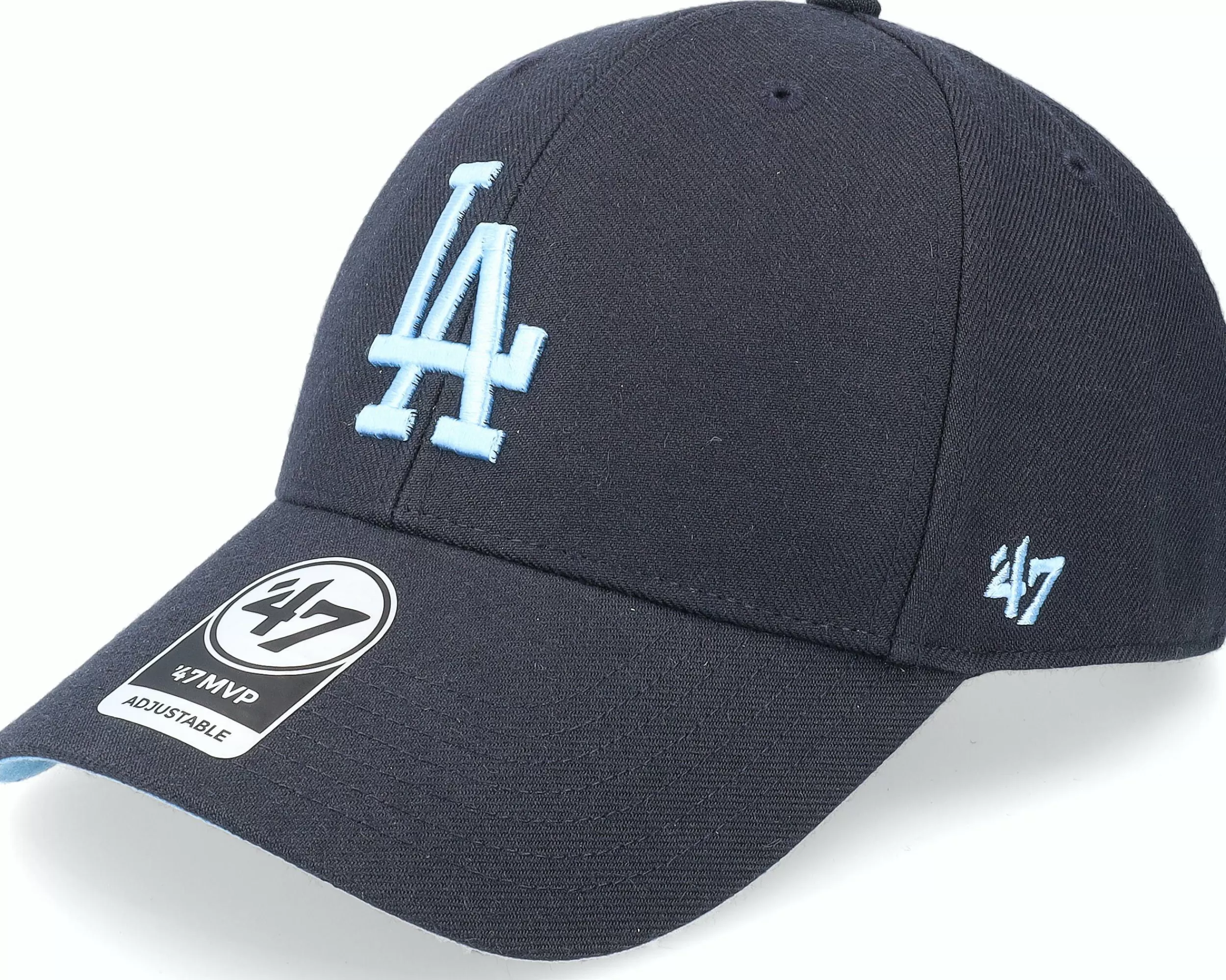 47 Brand Los Angeles Dodgers Mlb Sure Shot Mvp Navy Adjustable - -Unisex Adjustable