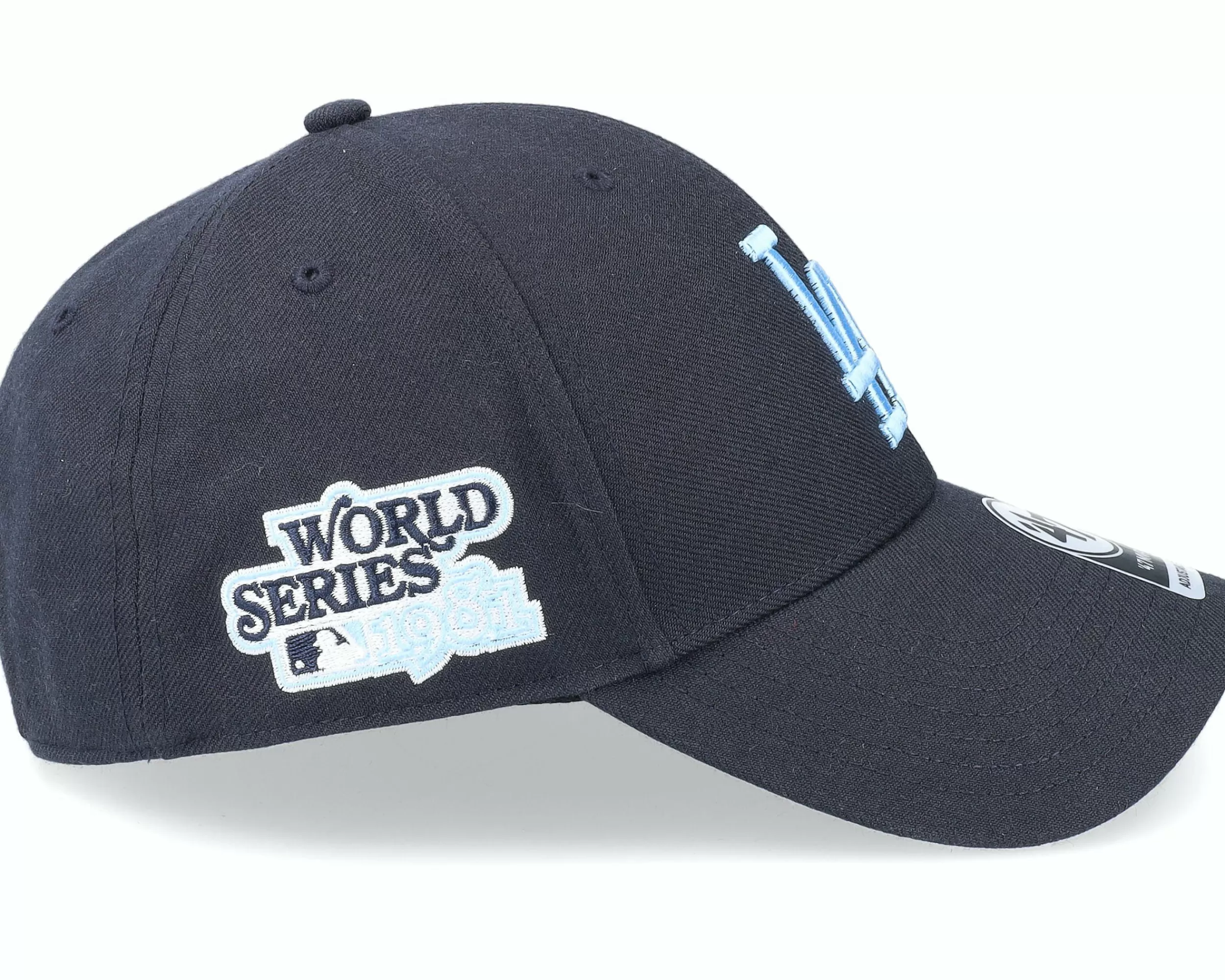 47 Brand Los Angeles Dodgers Mlb Sure Shot Mvp Navy Adjustable - -Unisex Adjustable