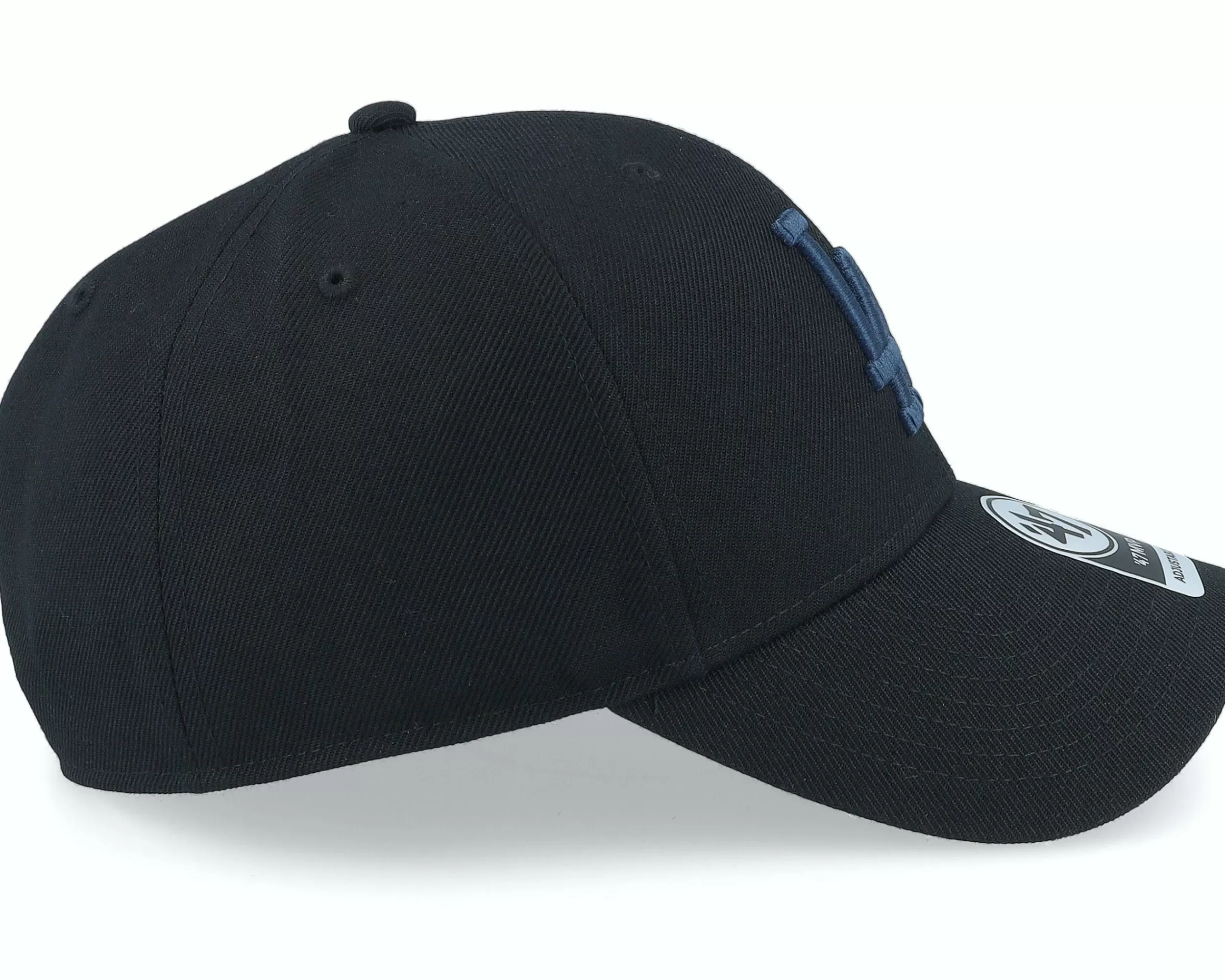 47 Brand Los Angeles Dodgers Mvp Black Adjustable - -Unisex Adjustable