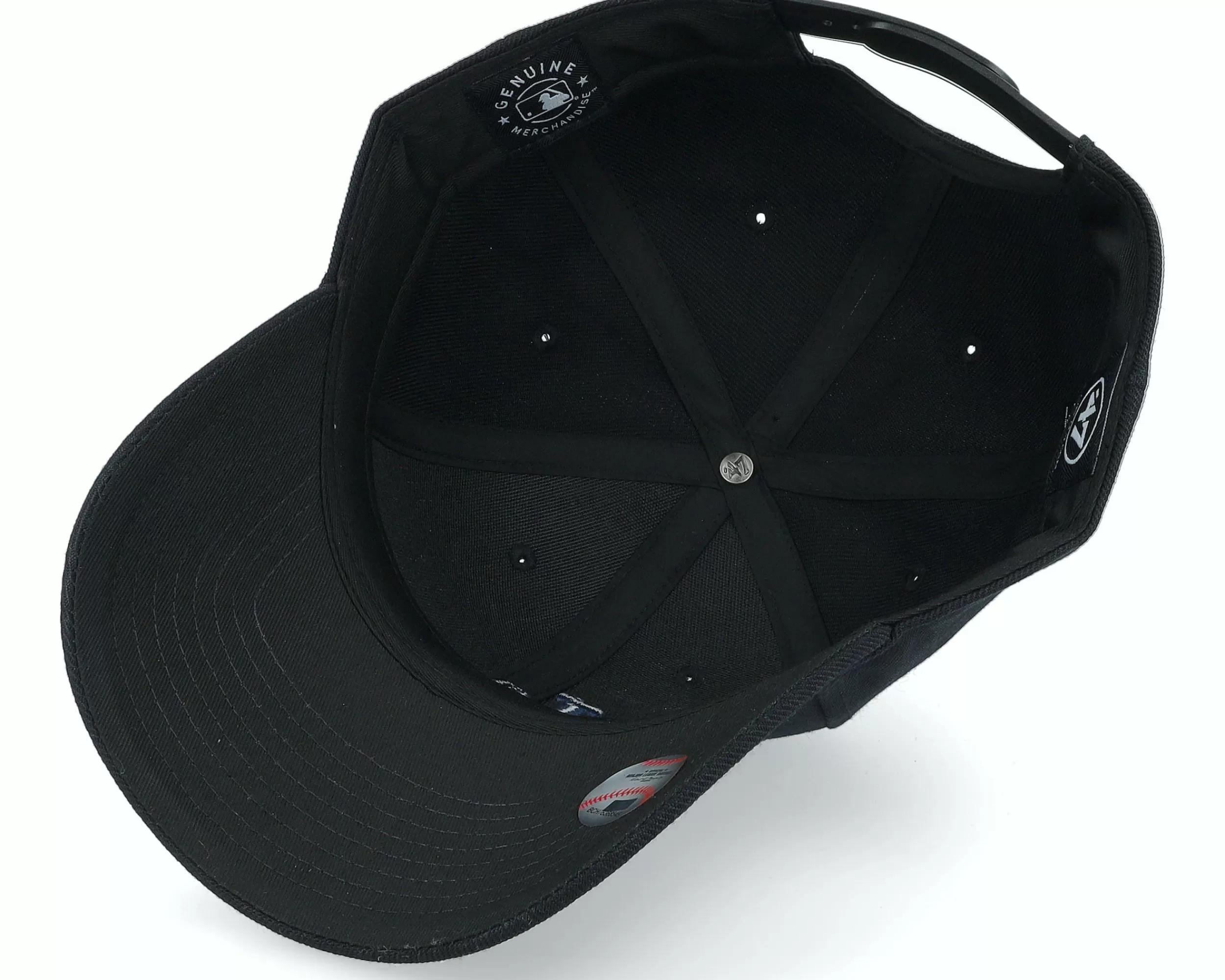 47 Brand Los Angeles Dodgers Mvp Black Adjustable - -Unisex Adjustable